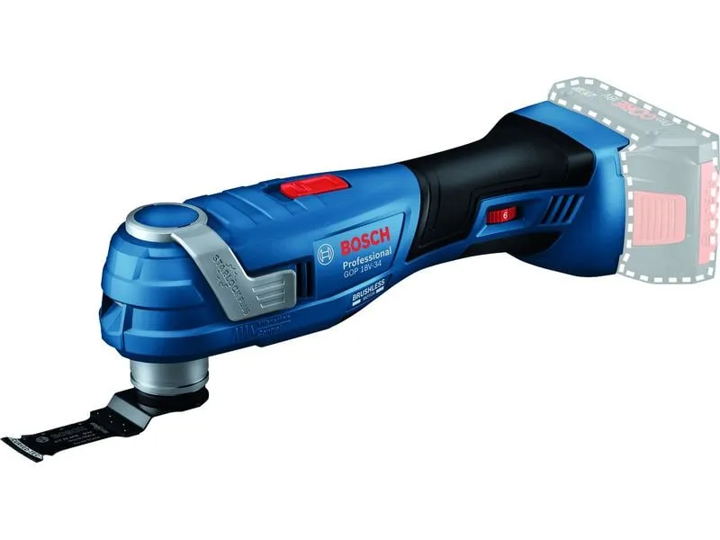 Bosch Professional Multifunktionswerkzeug GOP 18 V-34