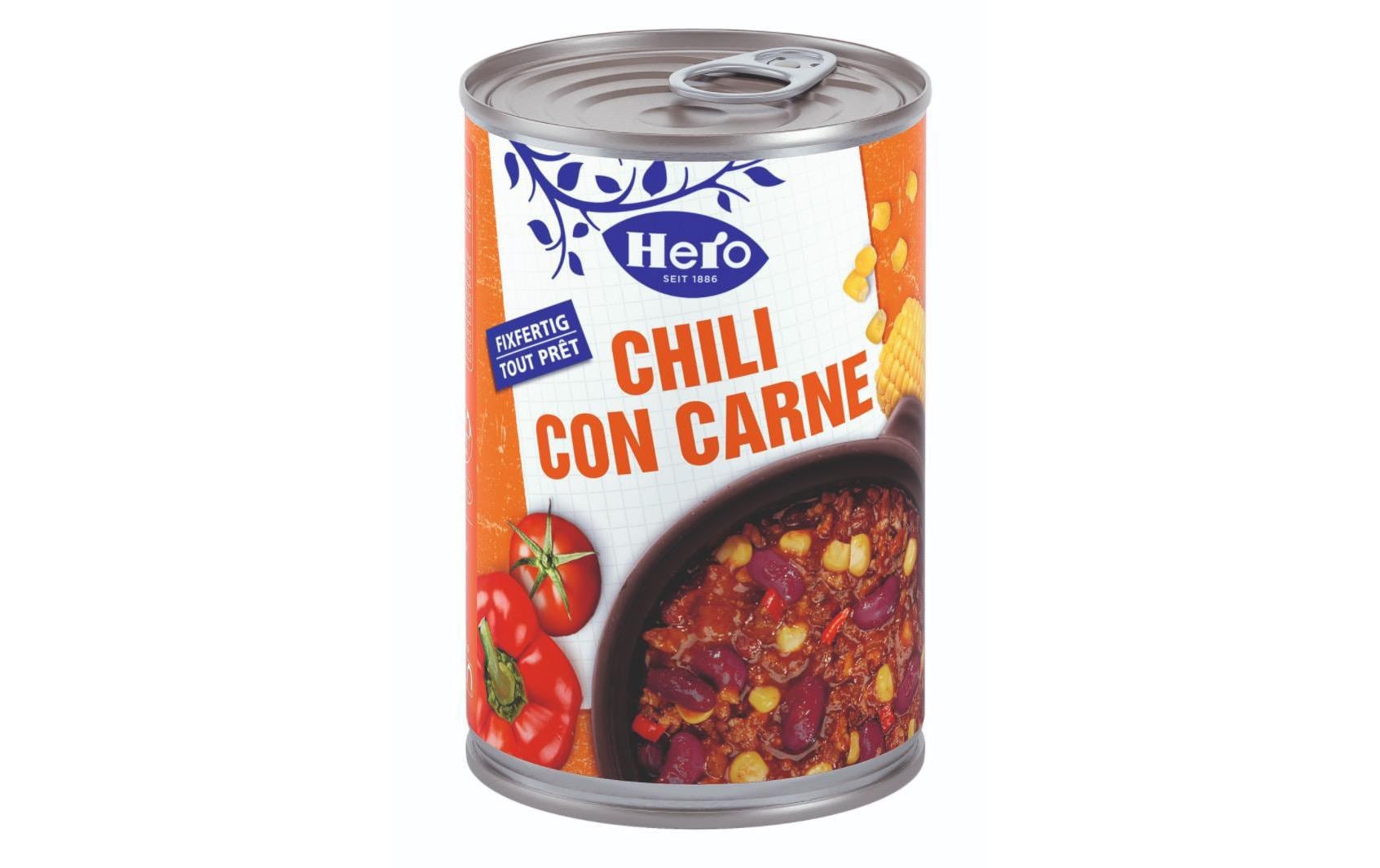 Hero Chili con Carne 6 x 430 g