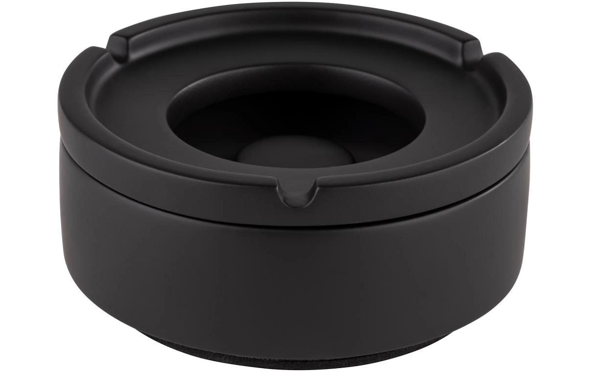 APS Aschenbecher Windascher Element 10.5 cm, Schwarz