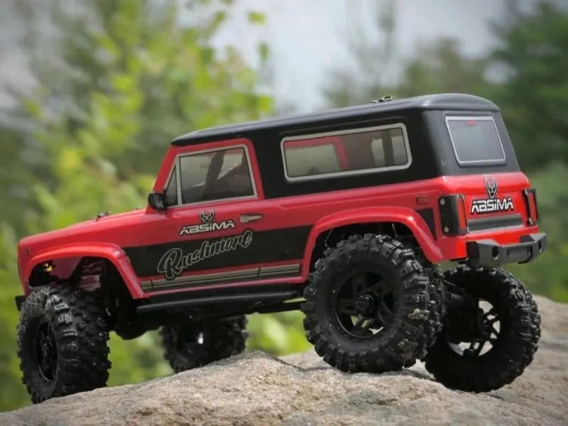 Absima Rock Crawler CR18P V3 Rushmore BL, 4WD, RTR, 1:18 Rot