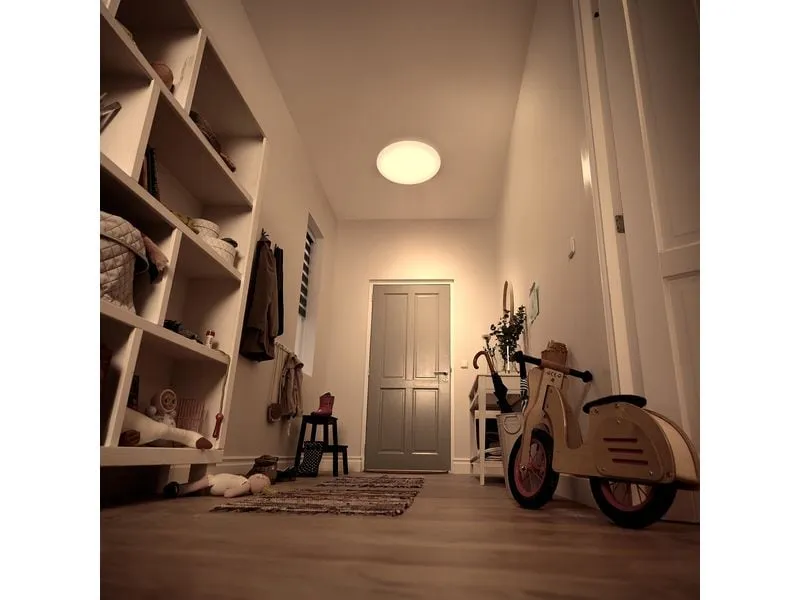 Philips Deckenleuchte Acuna mit Sensor 2700K, 2500 Lumen, Weiss