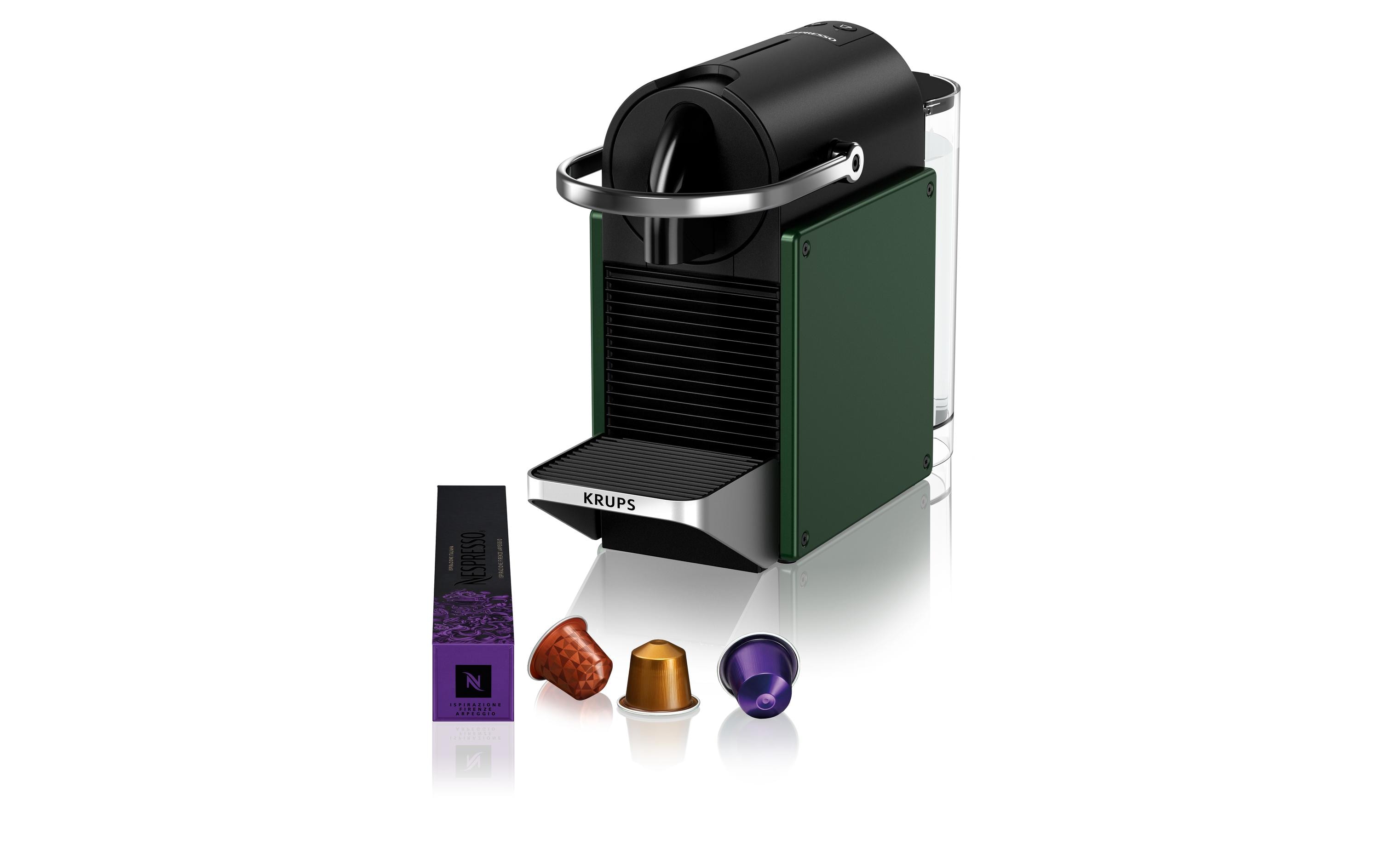 Krups Kaffeemaschine Nespresso Pixie XN3063CH Dunkelgrün