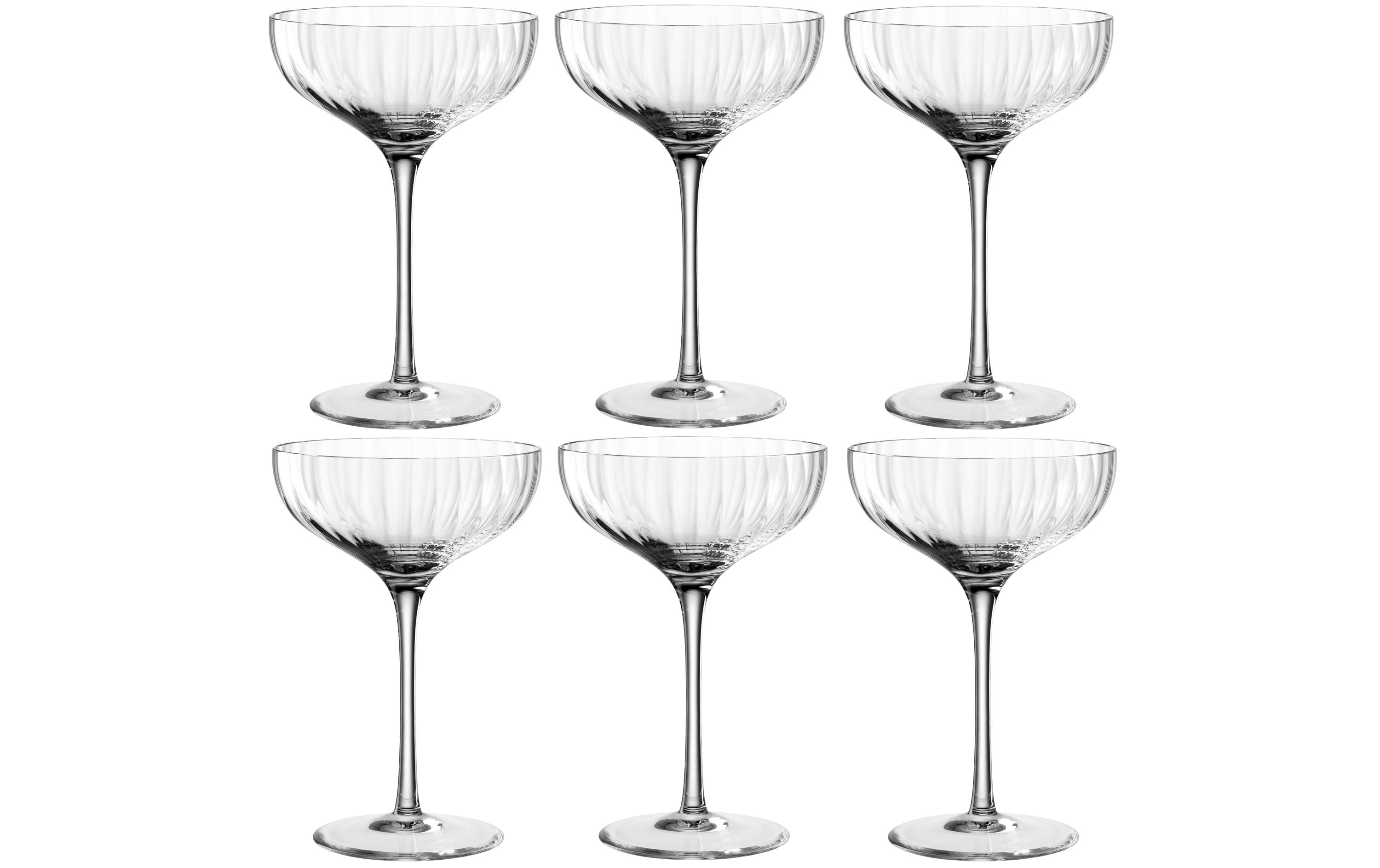 Leonardo Champagnerglas Poesia 260 ml, 6 Stück, Transparent