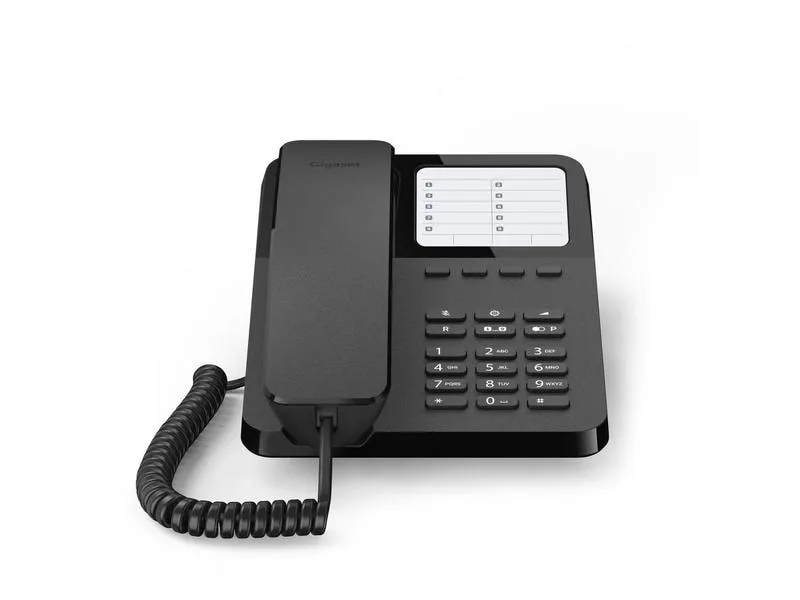 Gigaset Tischtelefon Desk 400 Schwarz Gigaset Tischtelefon Desk 400 Schwarz
