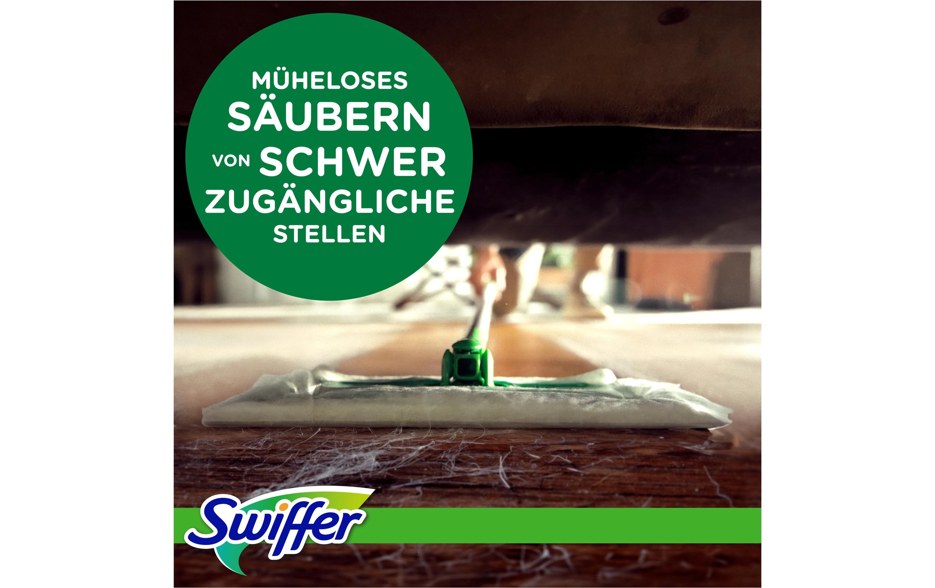 Swiffer Wischmopp Starter-Set 12-teilig, Grün