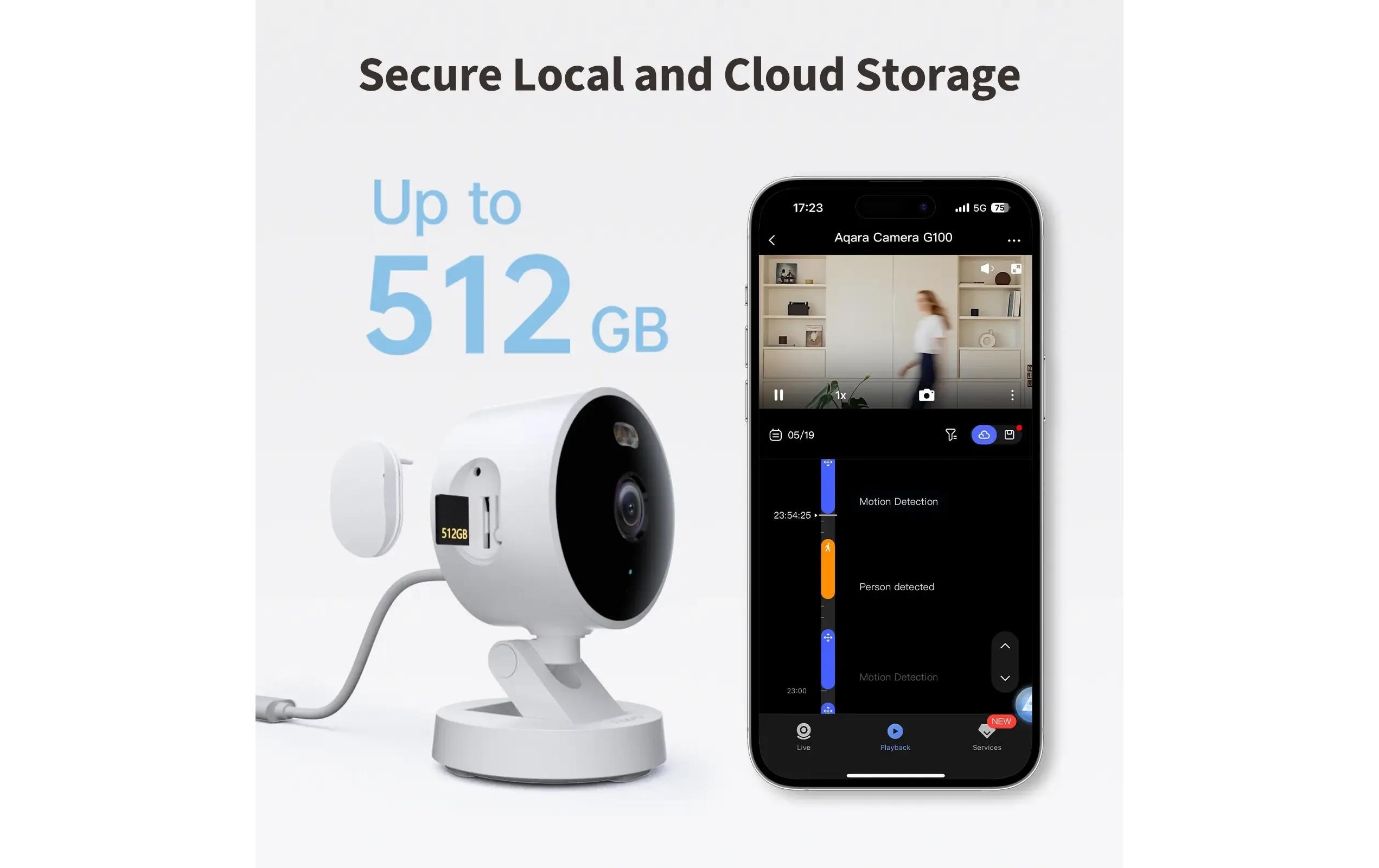 Aqara Netzwerkkamera G100 Weiss, 1 Stück