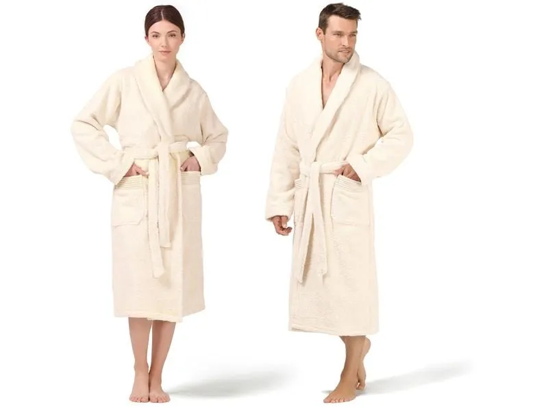 Möve Bademantel Wellness M, Nature