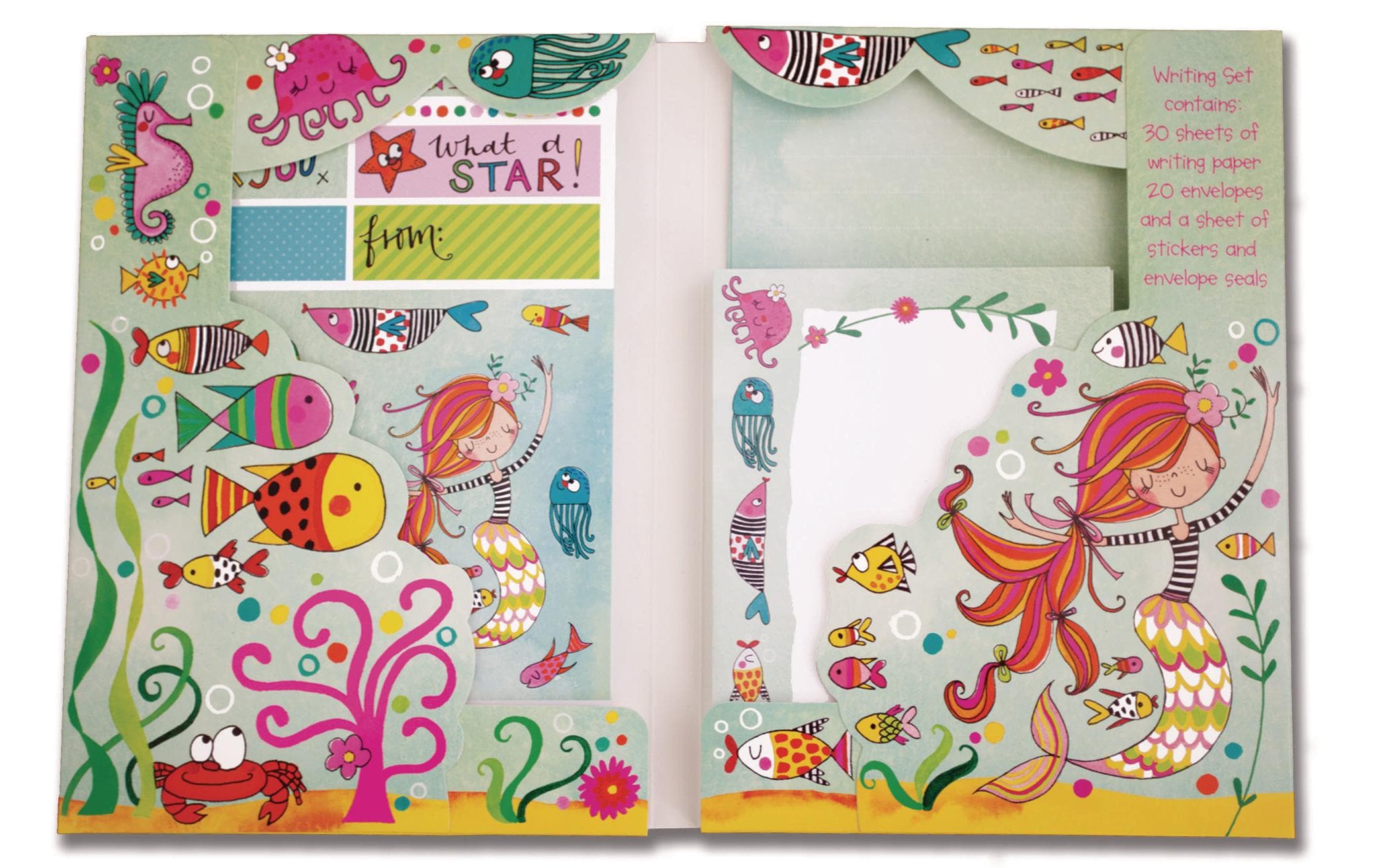 Rachel Ellen Briefpapierset Mermaid