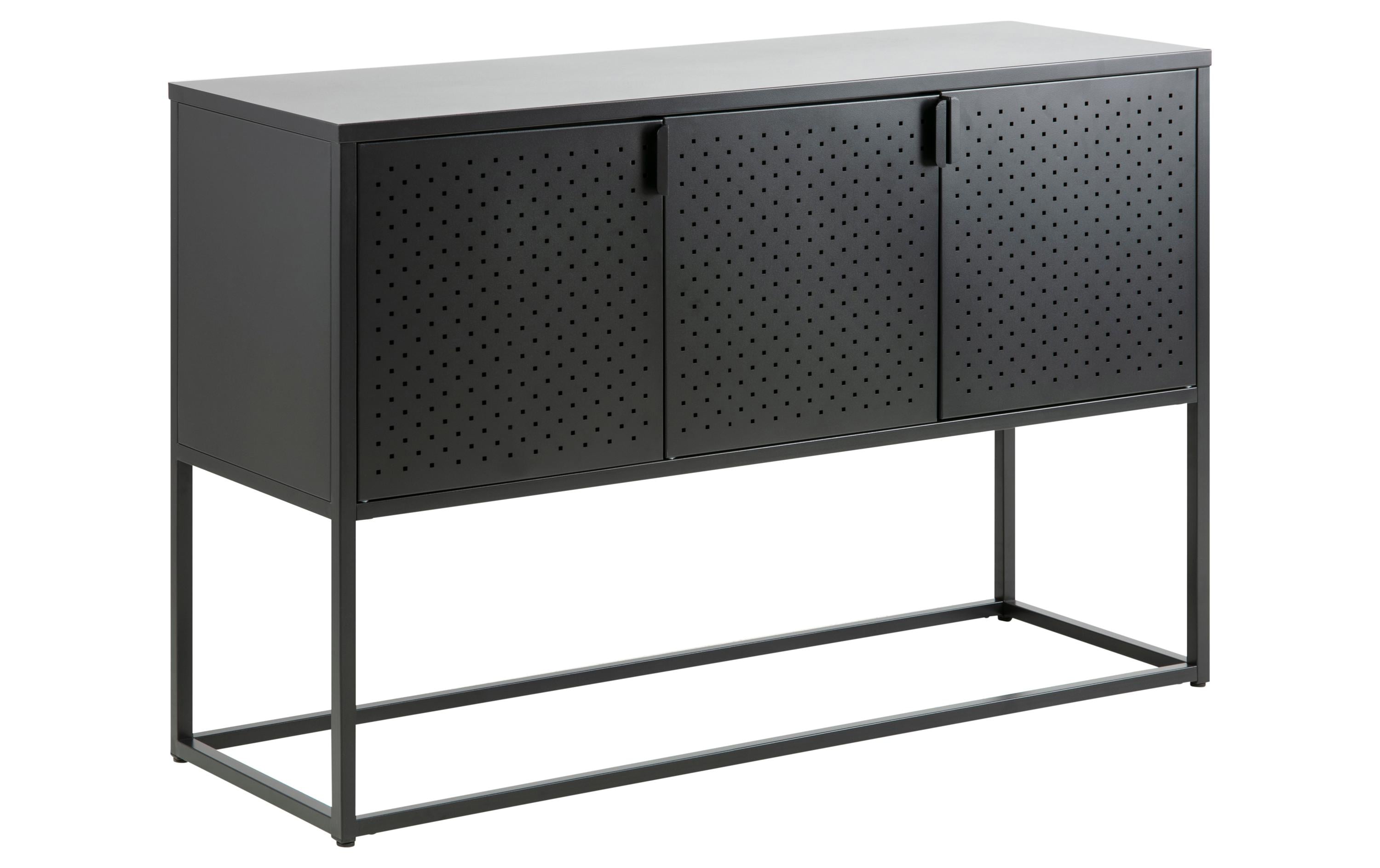 AC Design Kommode Newton 120 x 40 x 80 cm, Schwarz AC Design Kommode Newton 120 x 40 x 80 cm, Schwarz