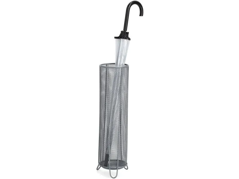 Zeller Present Schirmständer Mesh Silber