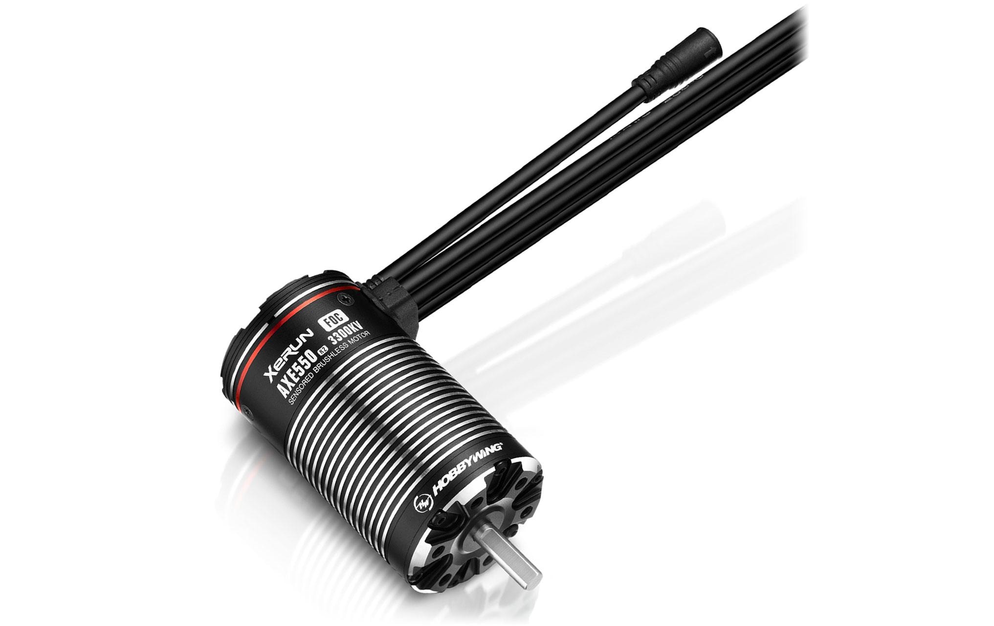 Hobbywing Brushless-Antriebsset AXE Plus R3 Combo 3300 kV 2-6S