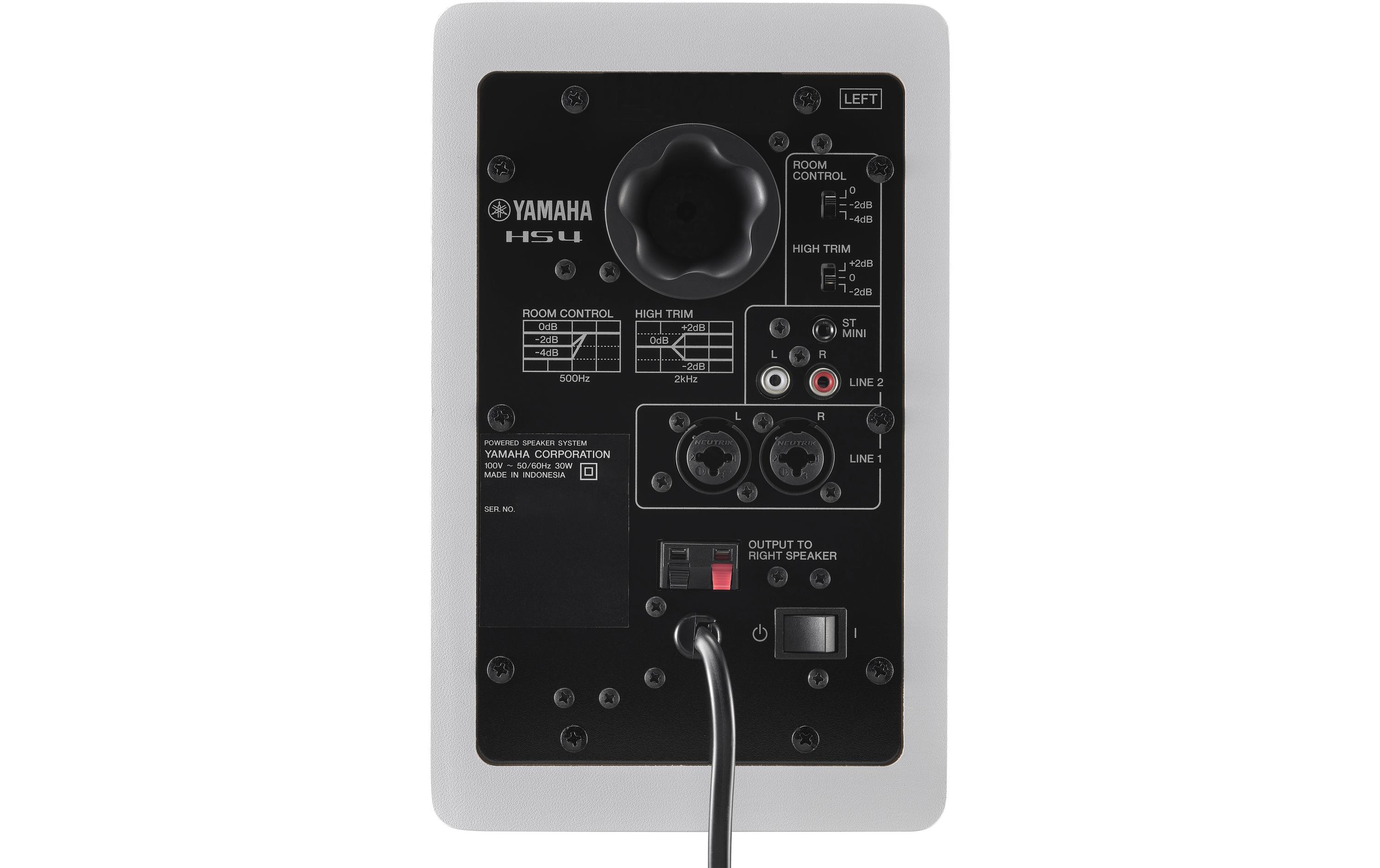 Yamaha Studiomonitore HS4 Weiss