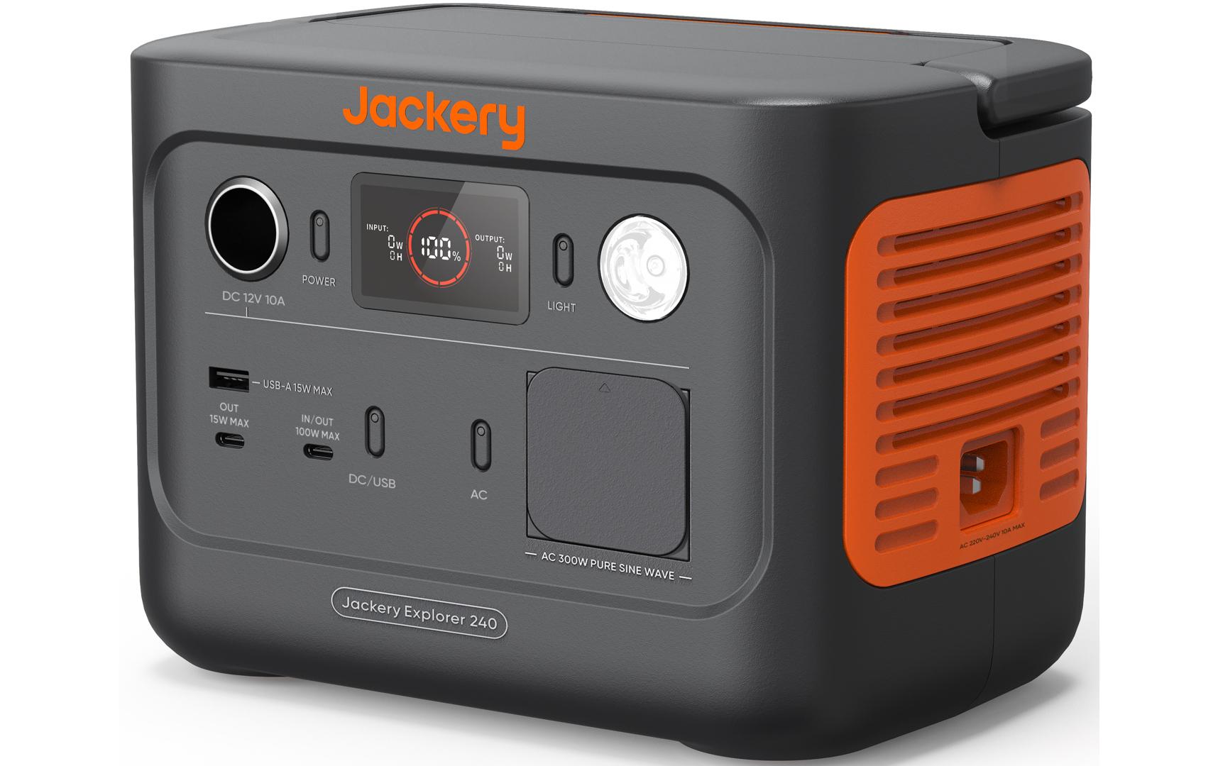 Jackery Power Station Explorer 240 V2 EU 256 Wh