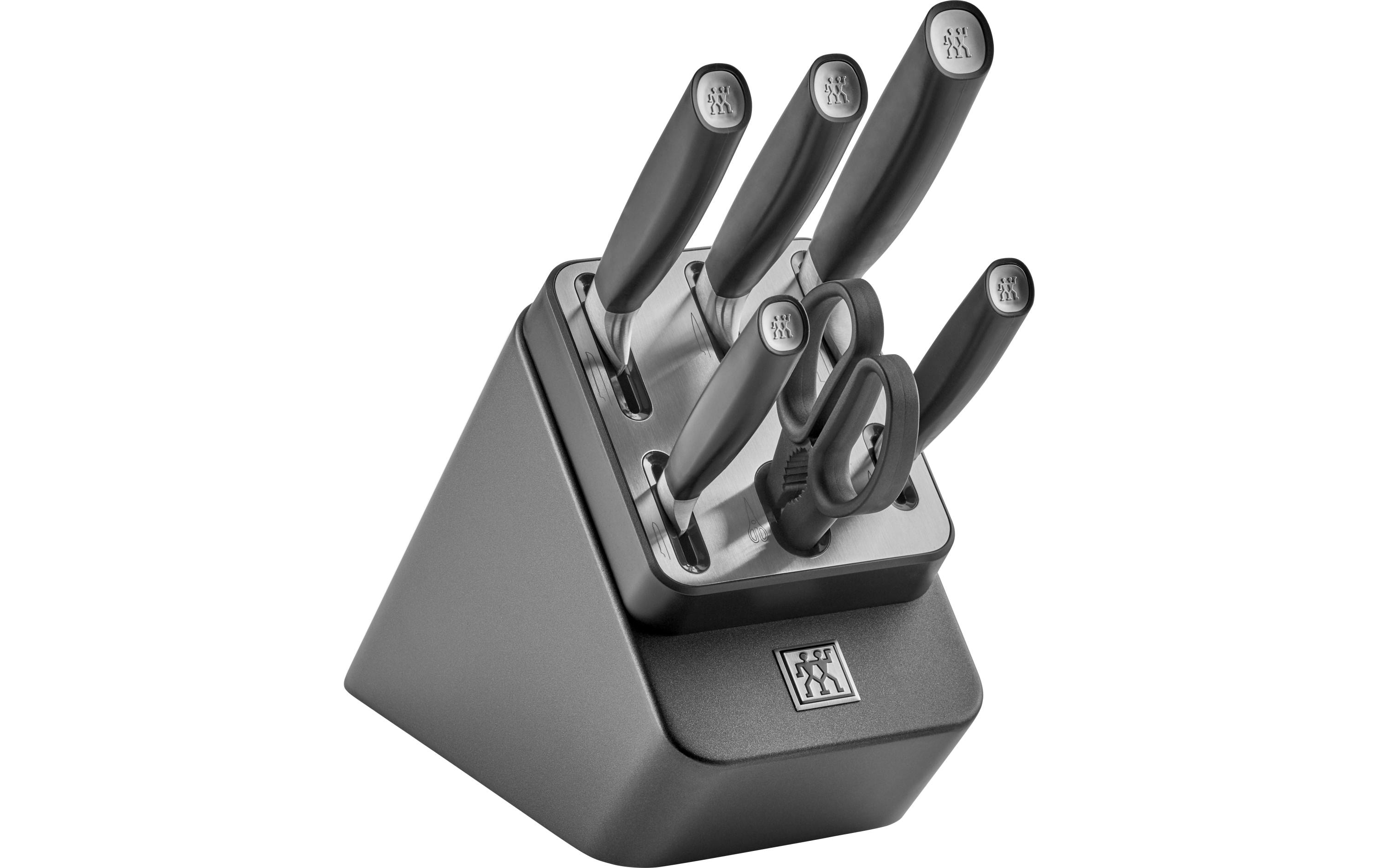 Zwilling Messerblock-Set mit Messer All Star Silber, 7-teilig