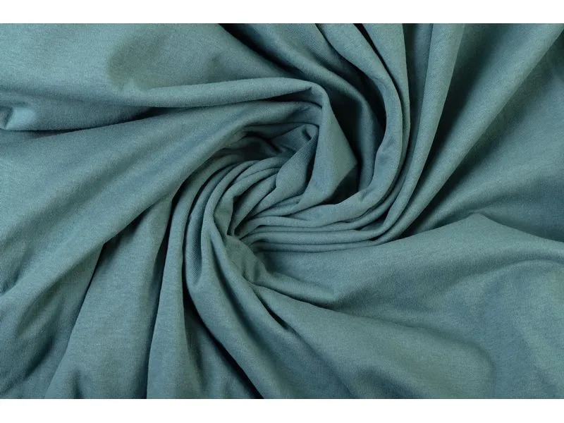 COCON Fixleintuch Jersey 90-100 x 200 cm, Eukalyptusgrün