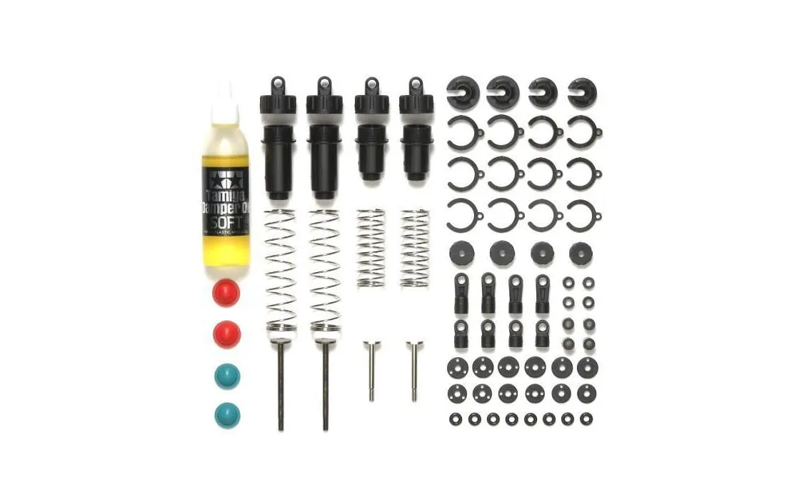 Tamiya Stossdämpfer DT-03 CVA Set Kurz/Mini (2+2) Tamiya Stossdämpfer DT-03 CVA Set Kurz/Mini (2+2)