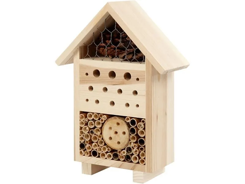 Creativ Company Insektenhotel 26.1 x 18.4 x 9.2 cm Kiefer Creativ Company Insektenhotel 26.1 x 18.4 x 9.2 cm Kiefer