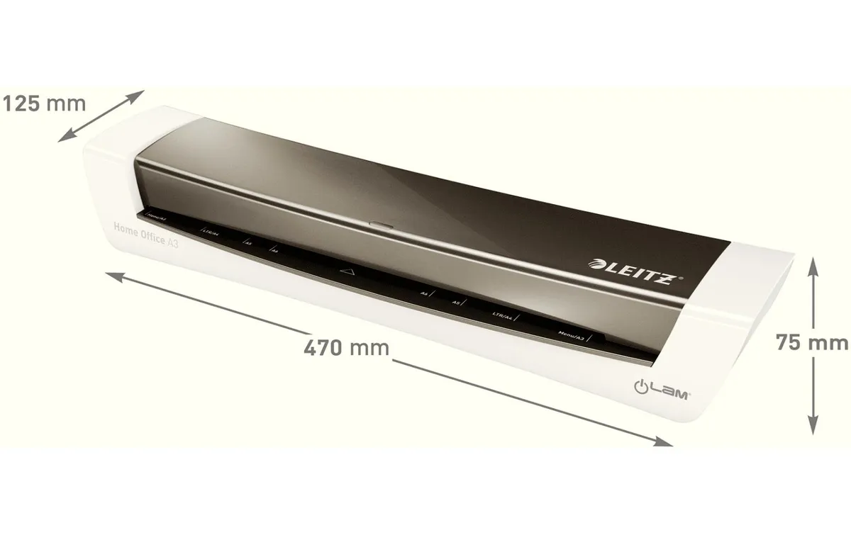 Leitz Bürogeräte Laminiergerät iLAM Home Office A3, 125 mic Leitz Bürogeräte Laminiergerät iLAM Home Office A3, 125 mic