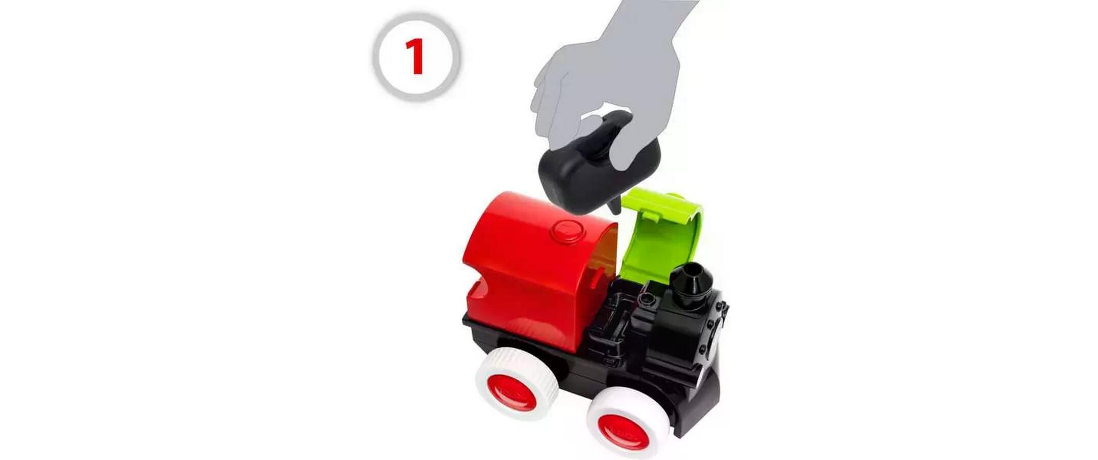 BRIO Eisenbahn Steam & Go Train