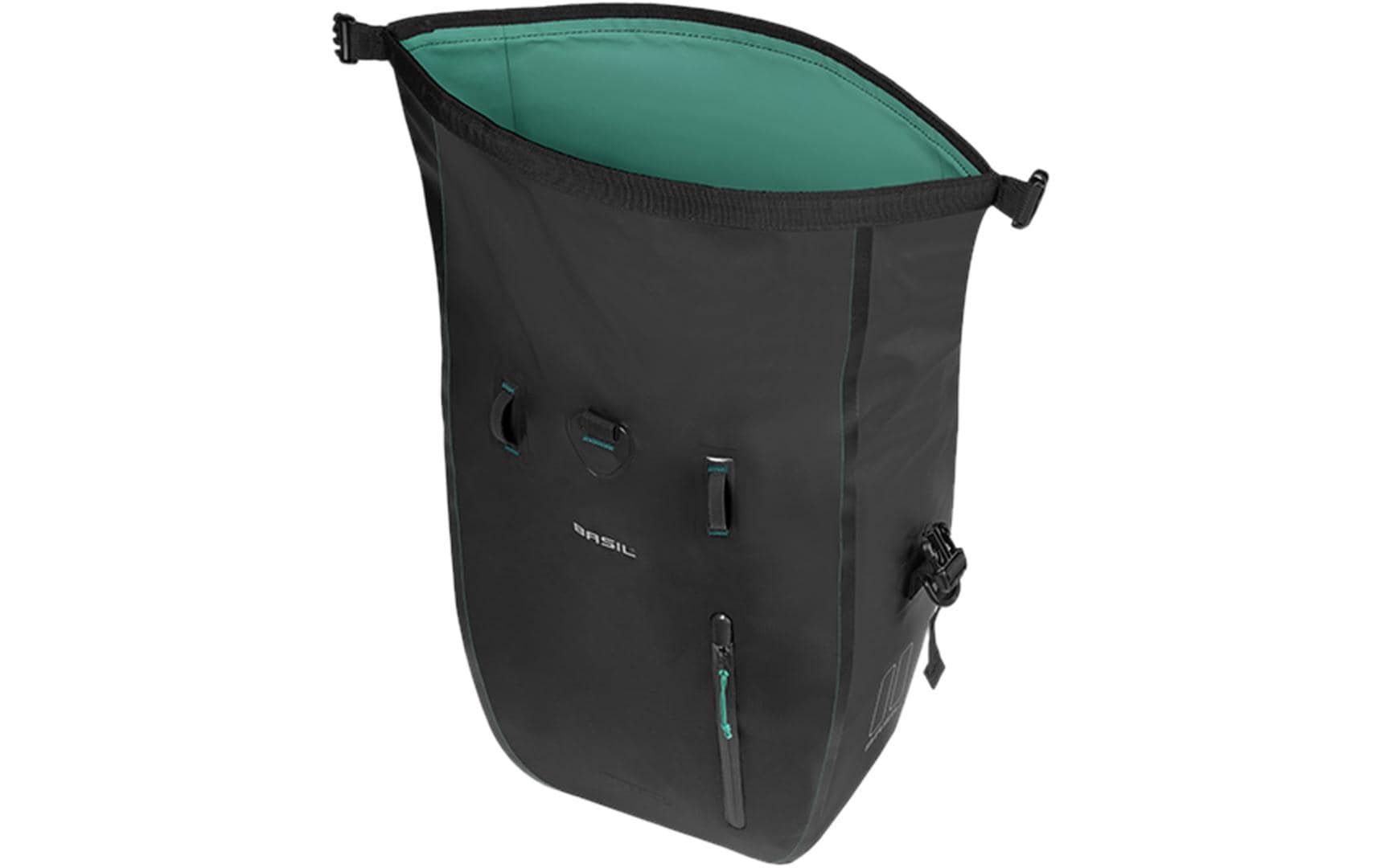 BASIL Gepäckträgertasche Rivo L, Tarpaulin MIK 25-31 l, schwarz