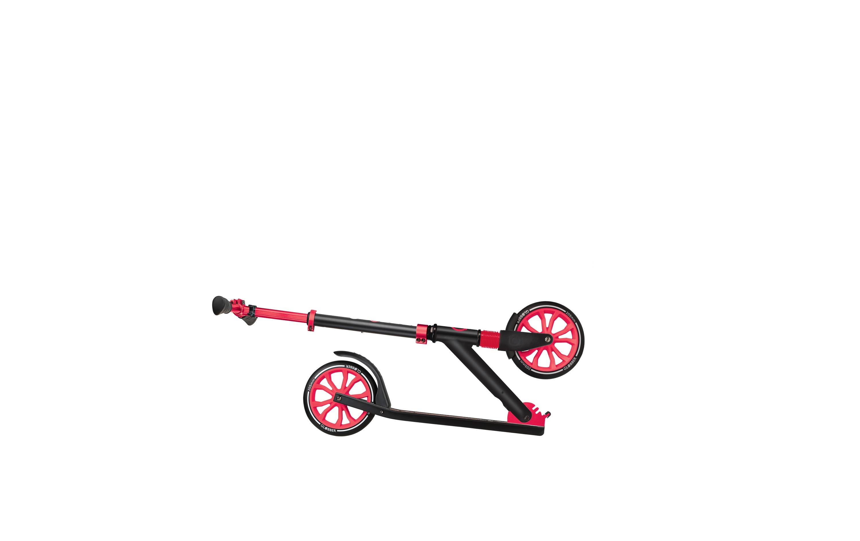 GLOBBER Scooter NL 205 Schwarz/Rot
