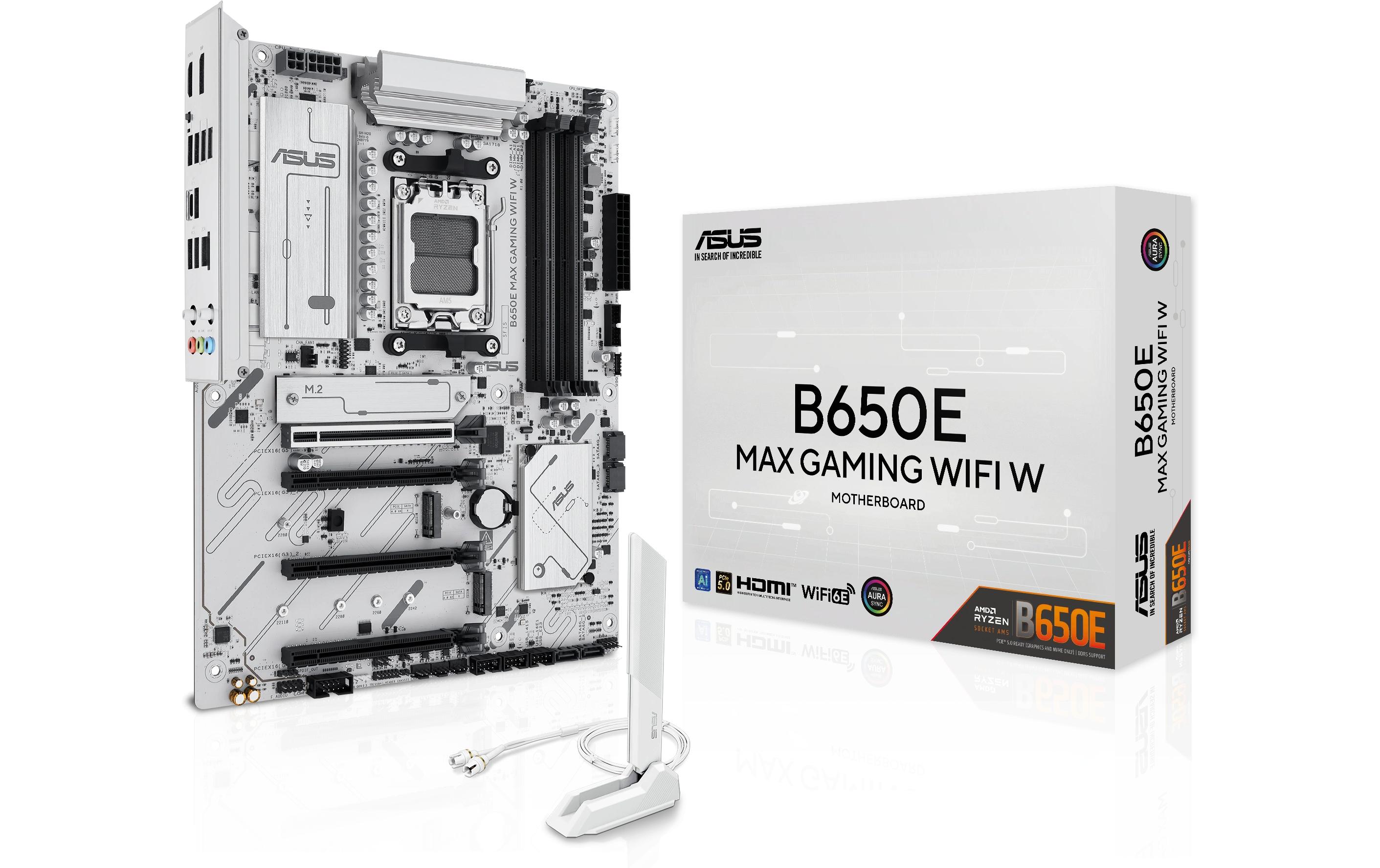 ASUS Mainboard B650E MAX GAMING WIFI W