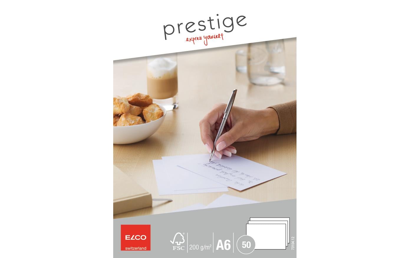 ELCO Blankokarte Prestige A6, 50 Stück ELCO Blankokarte Prestige A6, 50 Stück