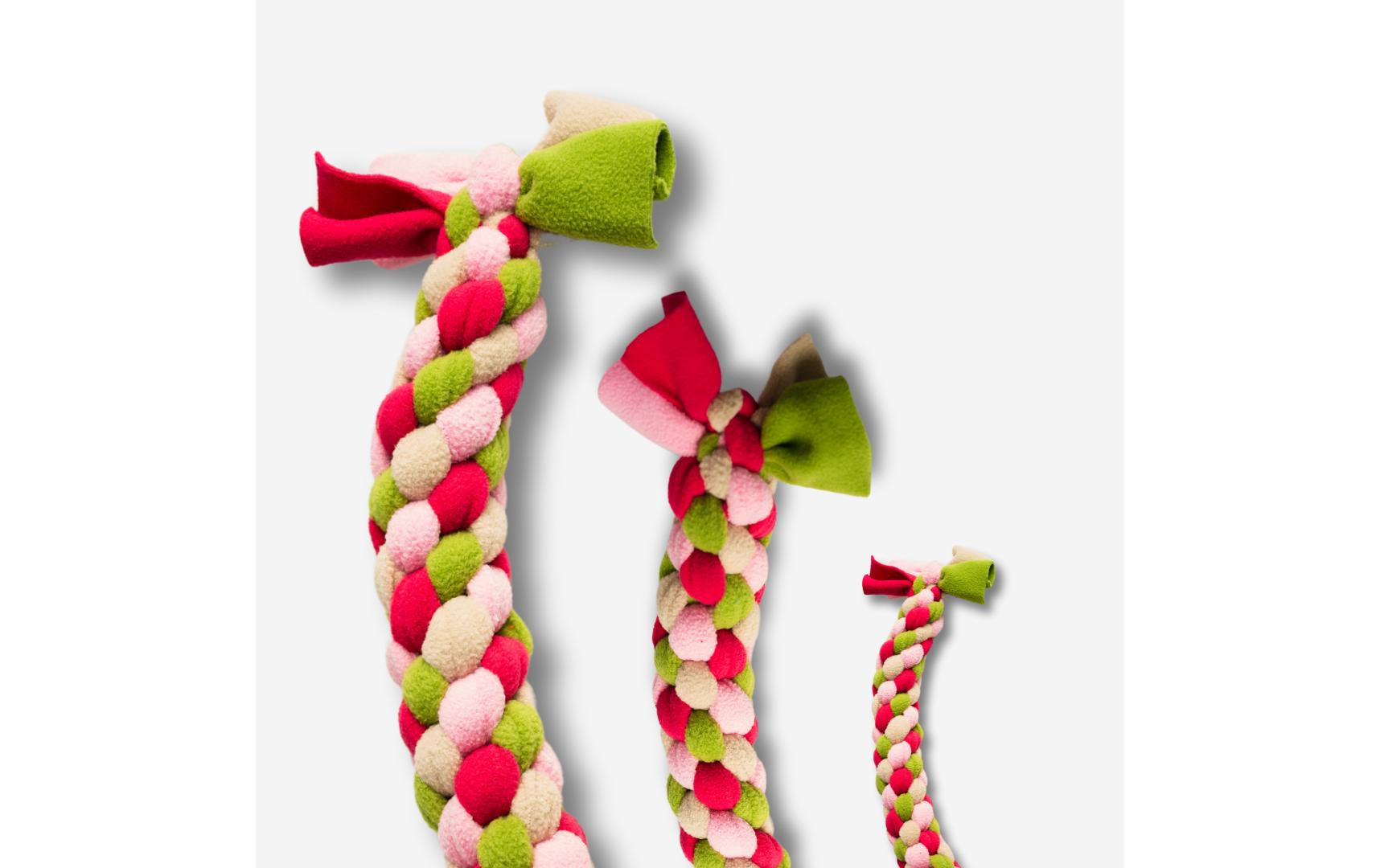 KNAUDER'S BEST Hunde-Spielzeug Knauder's Knötli, Rose/ pink L