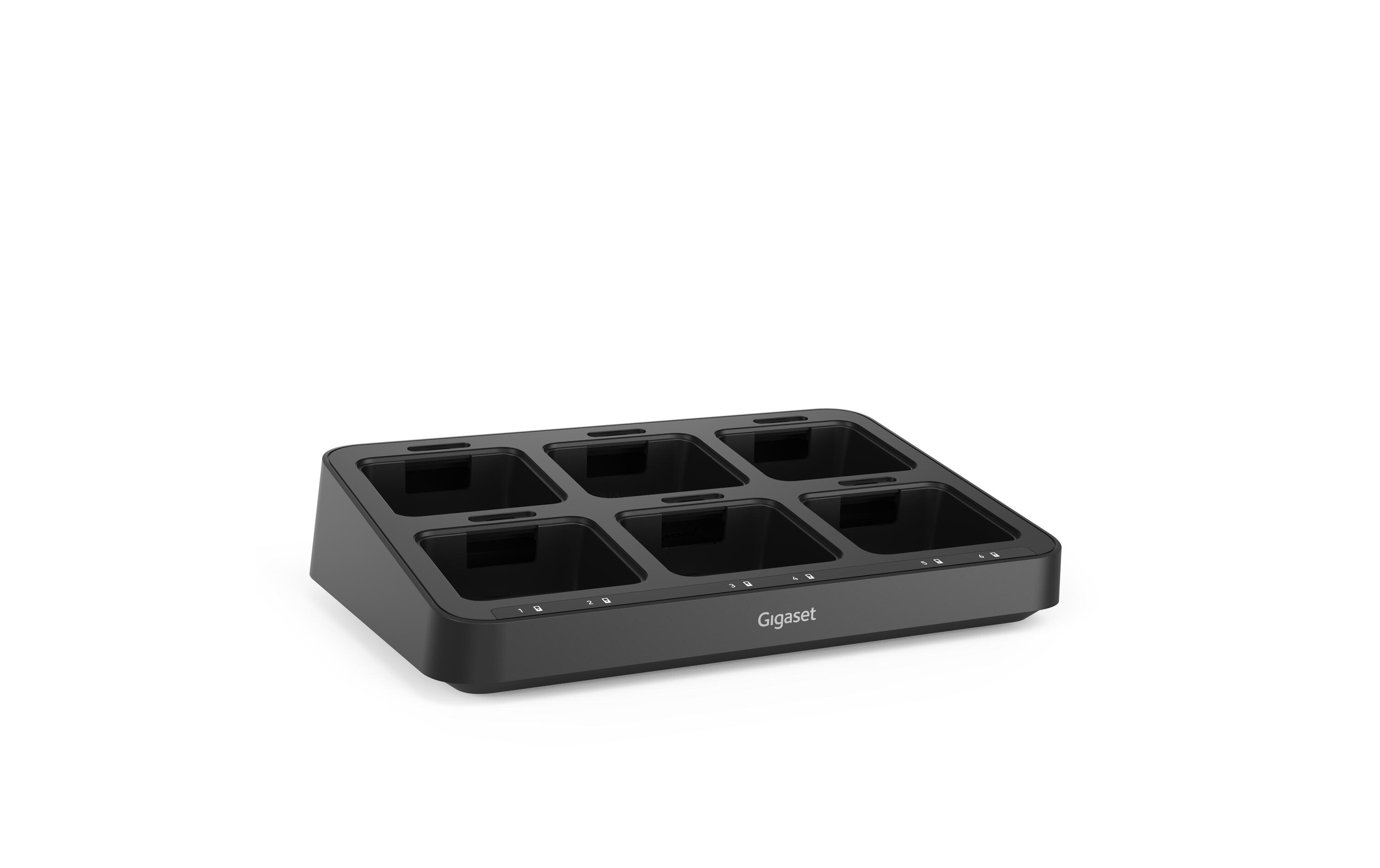 Gigaset Pro Pro 6-fach Ladestation zu S7xxH, R7xxH, SLxxH Modellen Gigaset Pro Pro 6-fach Ladestation zu S7xxH, R7xxH, SLxxH Modellen
