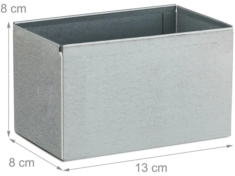 relaxdays Wandascher für aussen Schwarz/Silber relaxdays Wandascher für aussen Schwarz/Silber