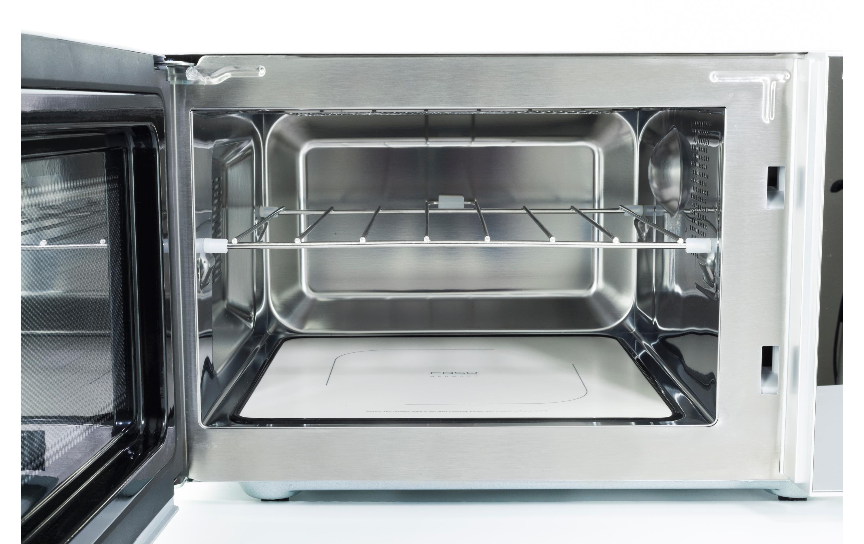 Caso Mikrowelle MCG 25 Ceramic Chef Schwarz Caso Mikrowelle MCG 25 Ceramic Chef Schwarz