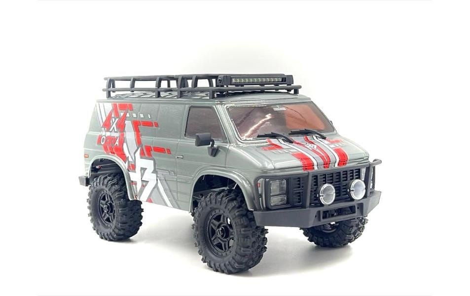 Absima Crawler CR18P EVO-V2 Rock Van grey, 4WD, RTR, 1:18