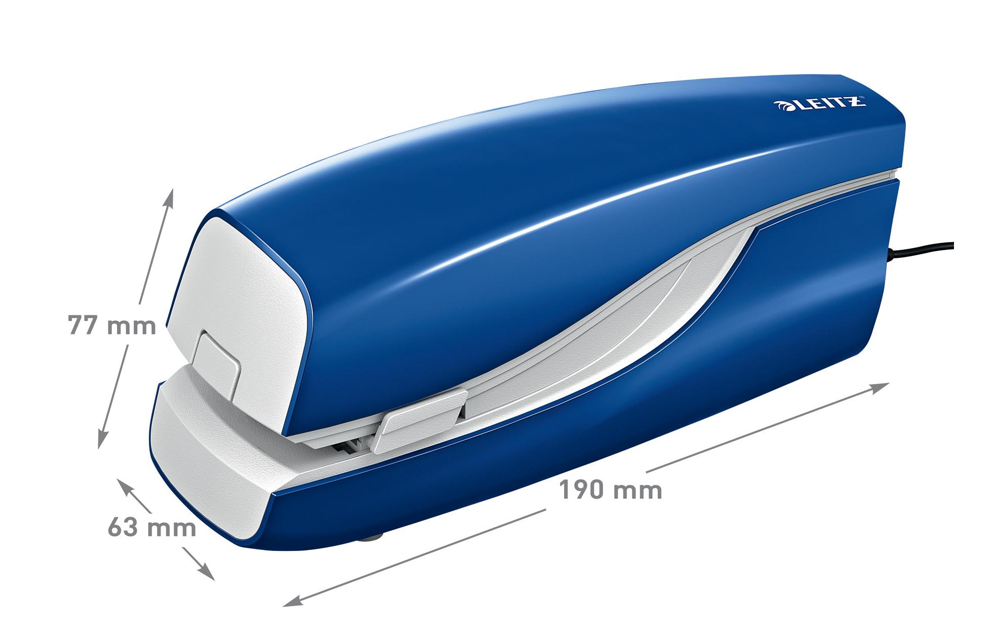 Leitz Elektrisches Heftgerät Nexxt 20 Blatt, Blau