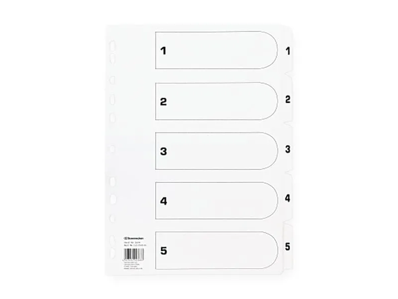 Soennecken Register 1-5