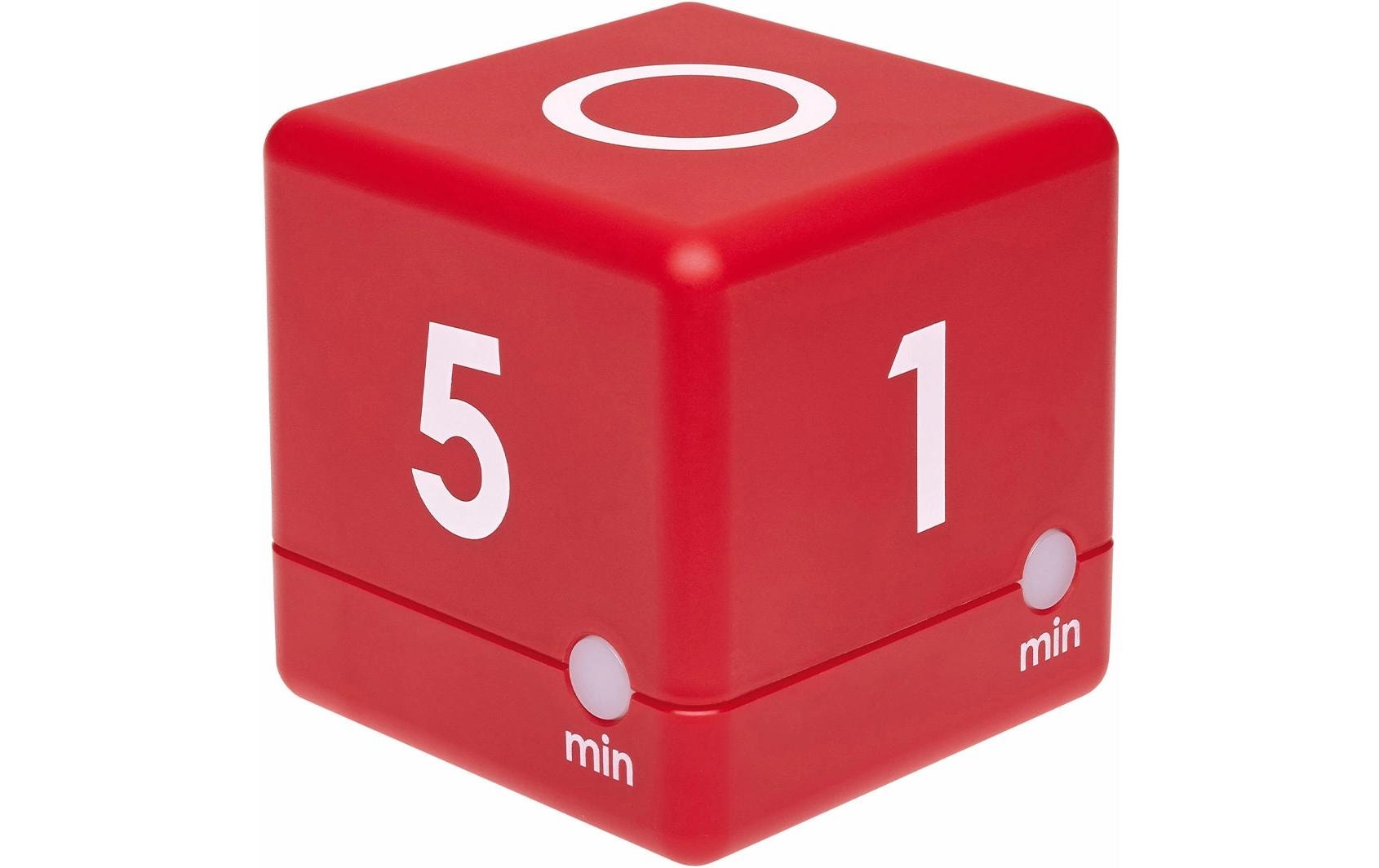 TFA Dostmann Küchentimer Cube Rot