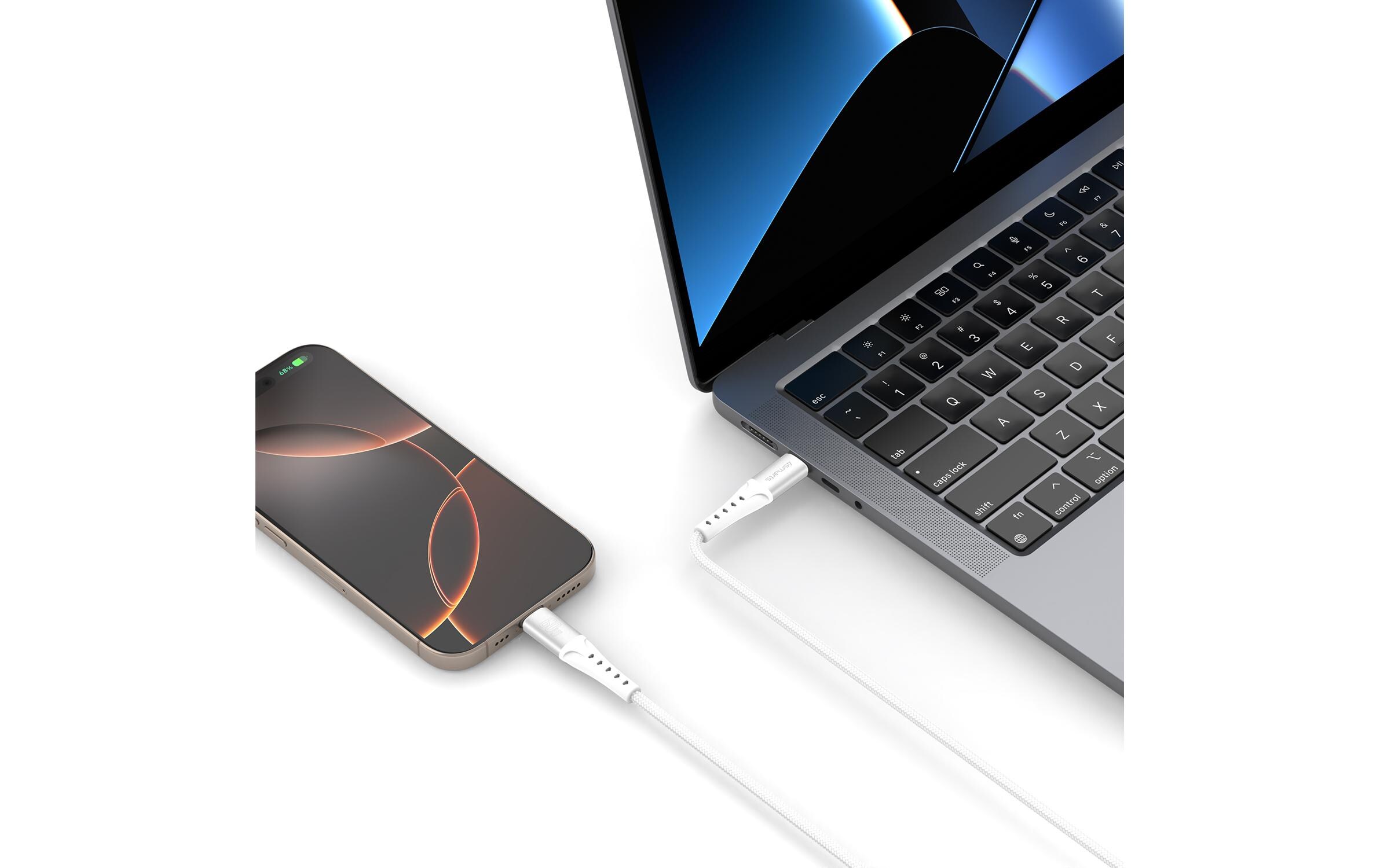 4smarts USB 2.0-Kabel Data and charging cable USB C - USB C 1.5 m