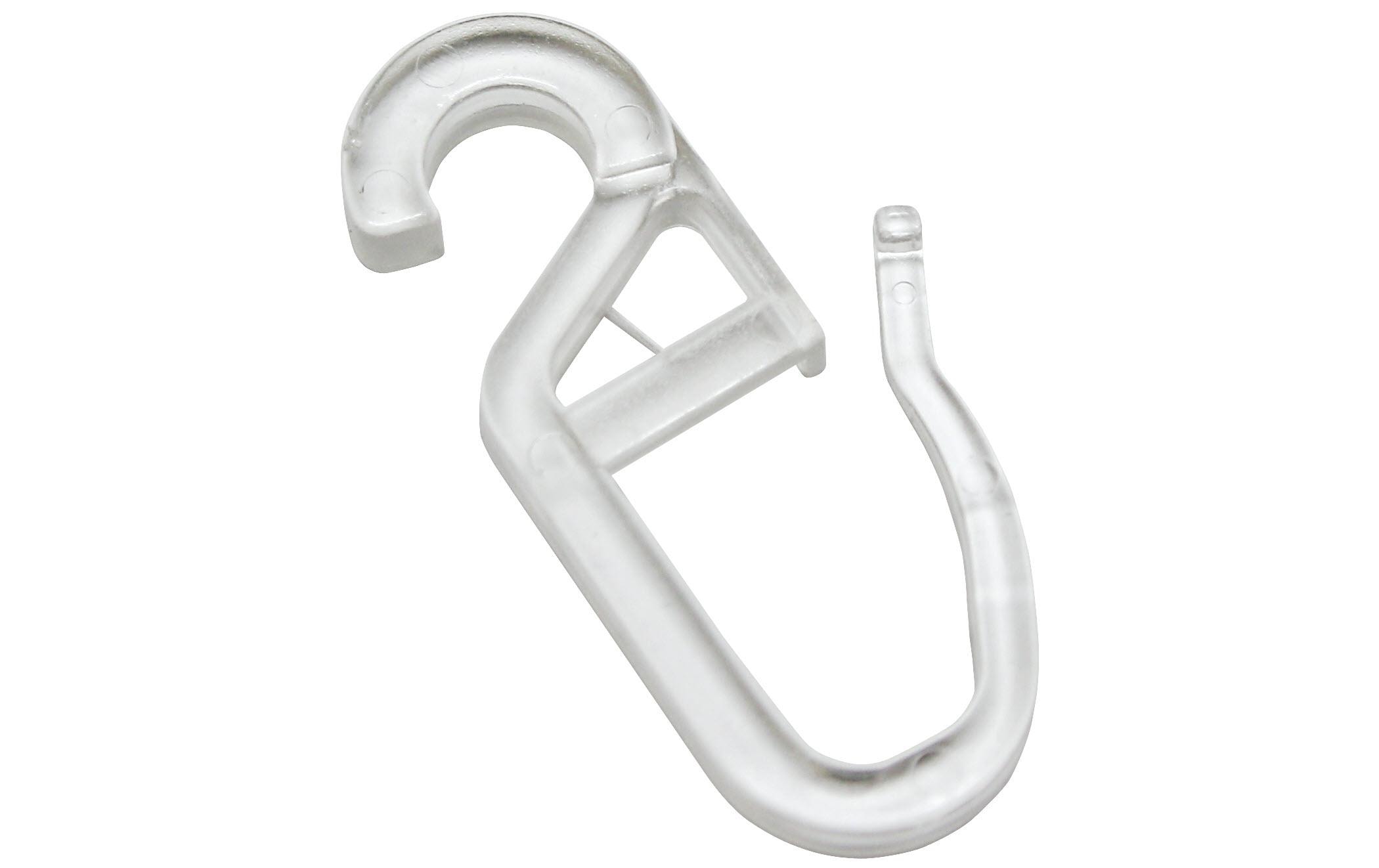 Gardinia Faltenlegehaken Transparent 10 Stück