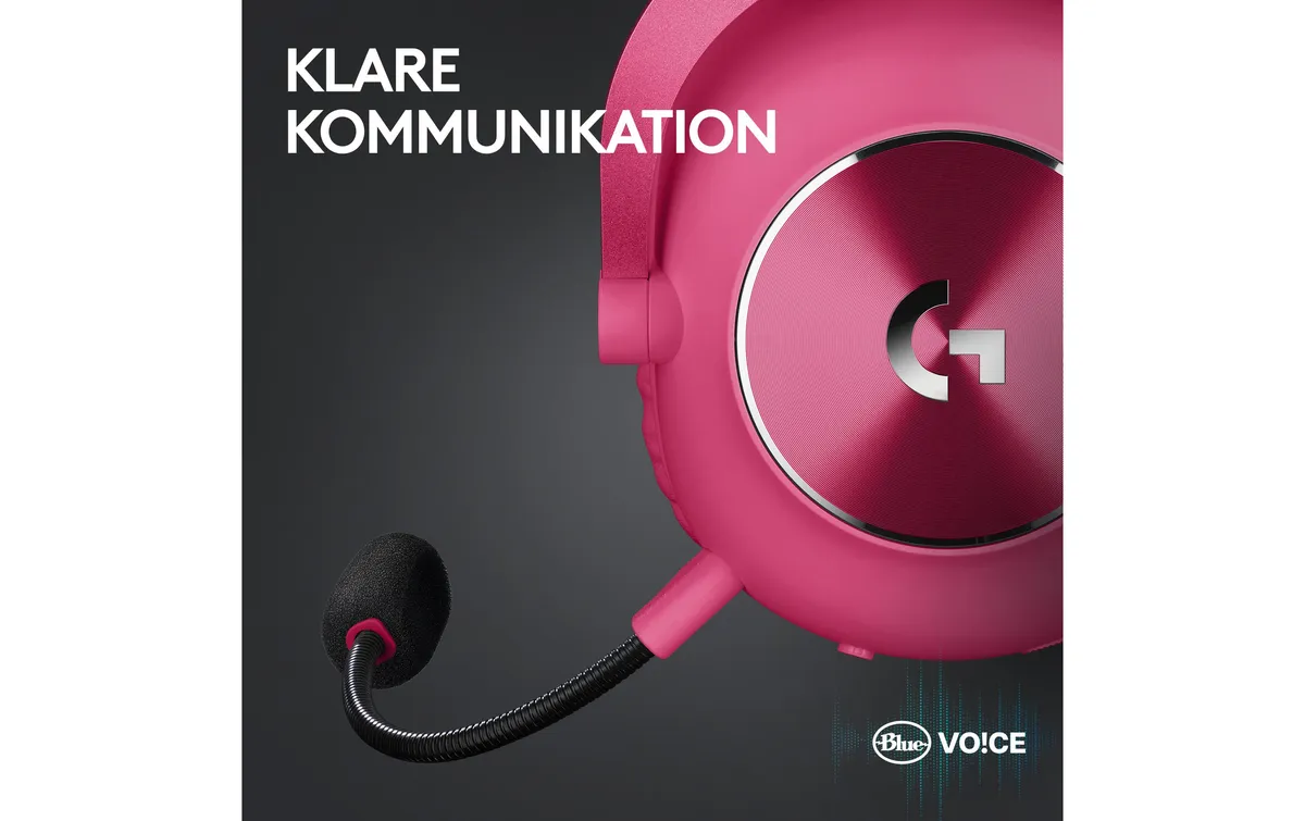 Logitech Headset G Pro X 2 Wireless Lightspeed Gaming Magenta Logitech Headset G Pro X 2 Wireless Lightspeed Gaming Magenta
