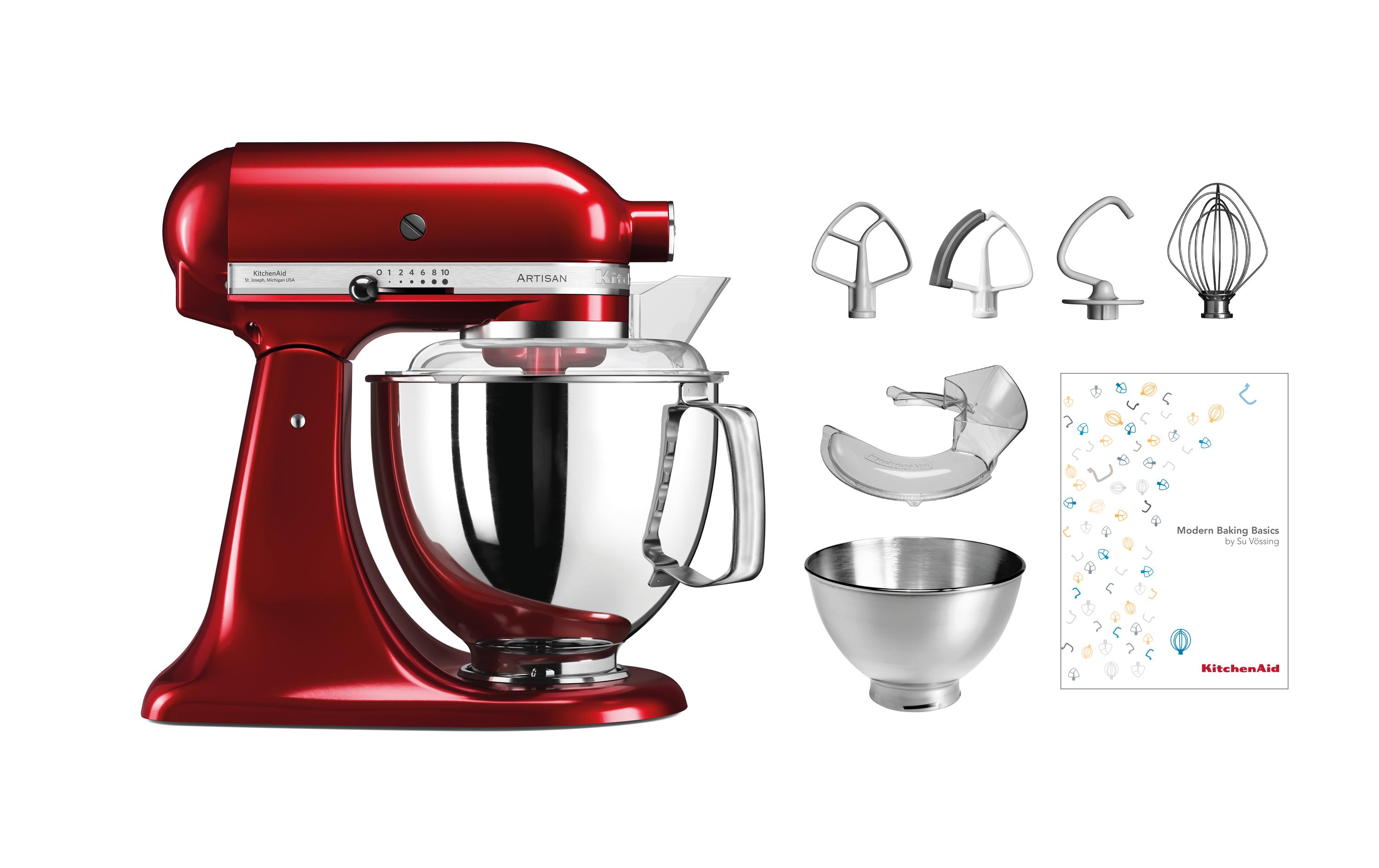 KitchenAid Küchenmaschine KSM200 Weinrot