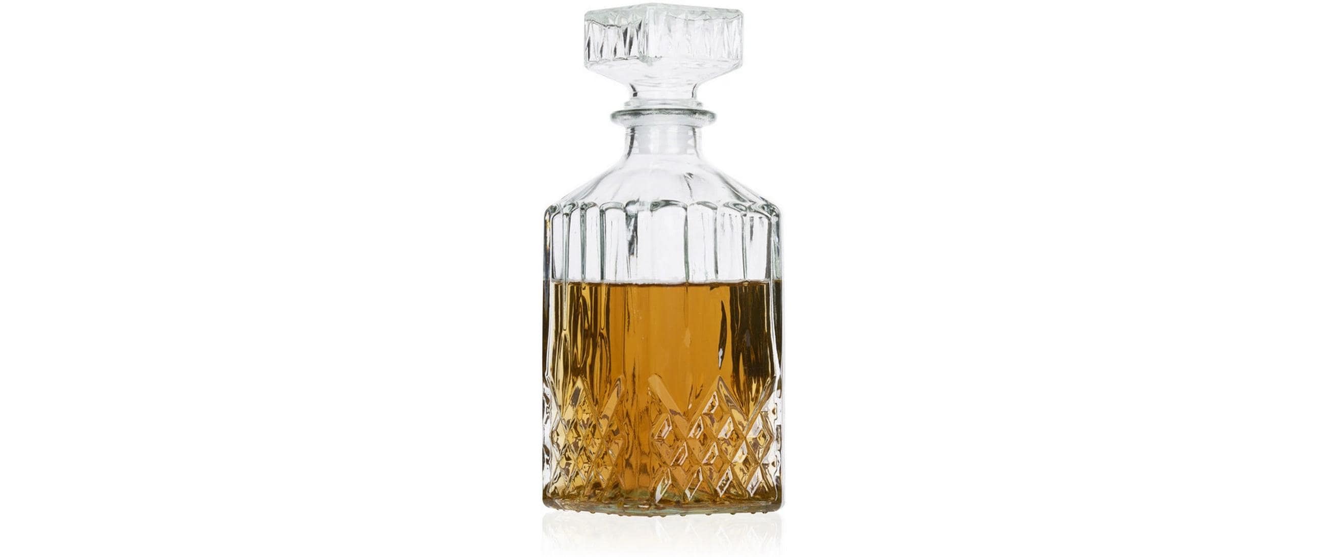 alpina Whiskey Flasche 800 ml, 1 Stück, Transparent
