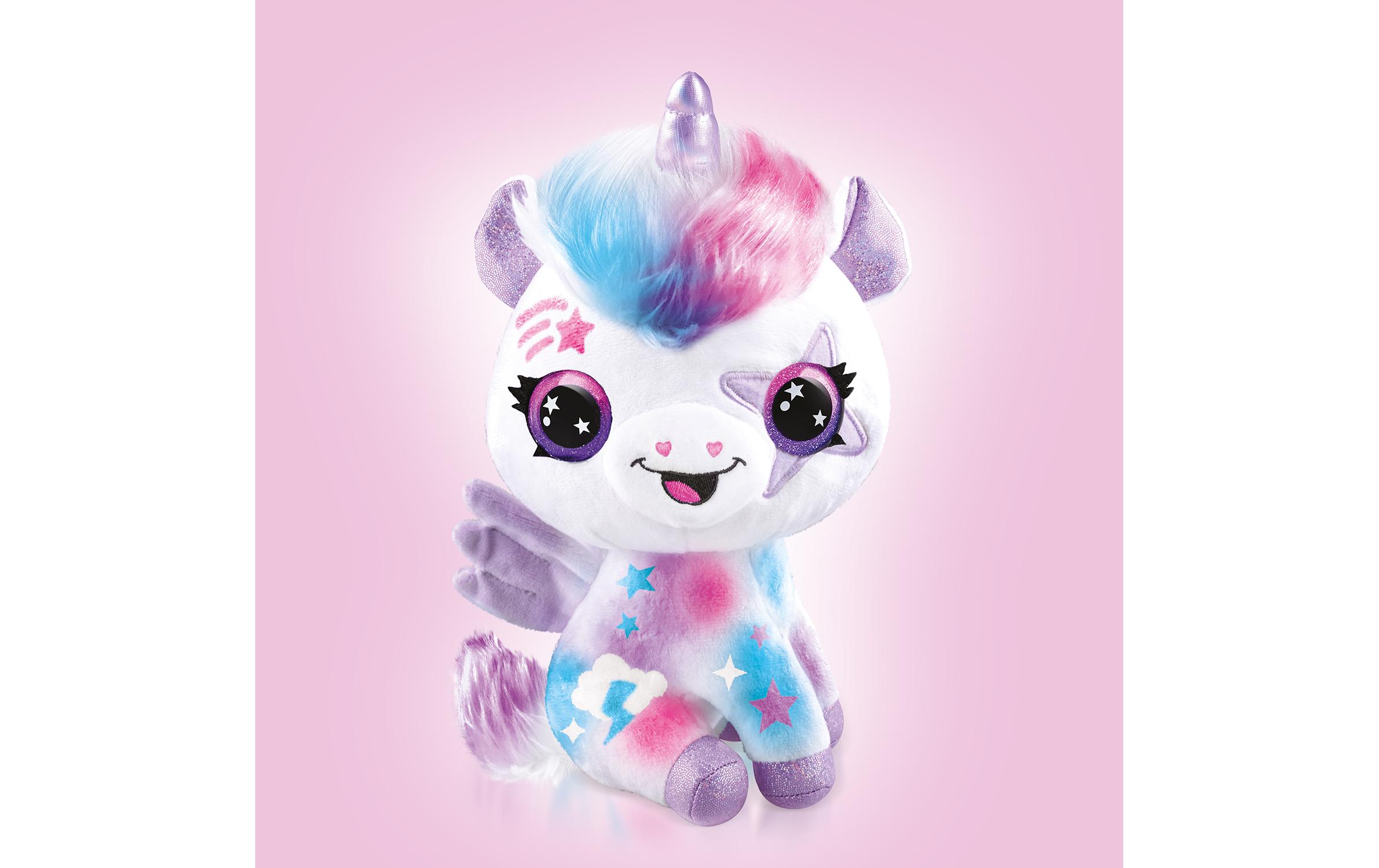 Canal Toys Funktionsplüsch Airbrush Plush Glow in the Dark Unicorn