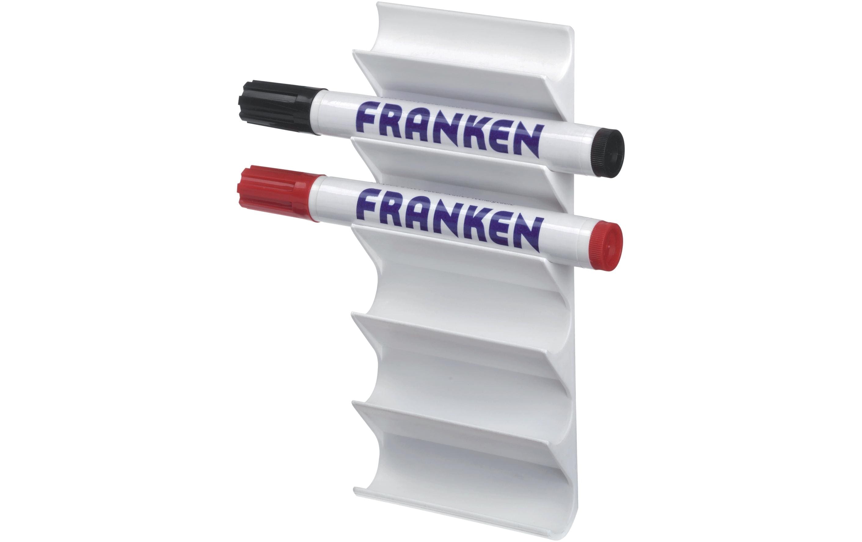 Franken Stiftehalter für 6 Tafelschreiber Weiss Franken Stiftehalter für 6 Tafelschreiber Weiss