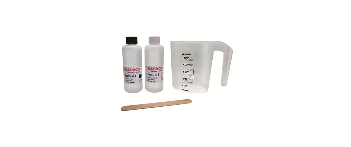 Cellpack AG 2-Komponenten-Gel auf Silikonbasis 400 ml, Transparent Cellpack AG 2-Komponenten-Gel auf Silikonbasis 400 ml, Transparent