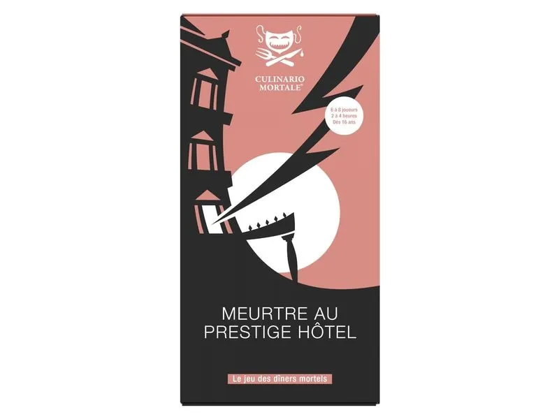 Culinario Mortale Partyspiel Meurtre au Prestige Hôtel