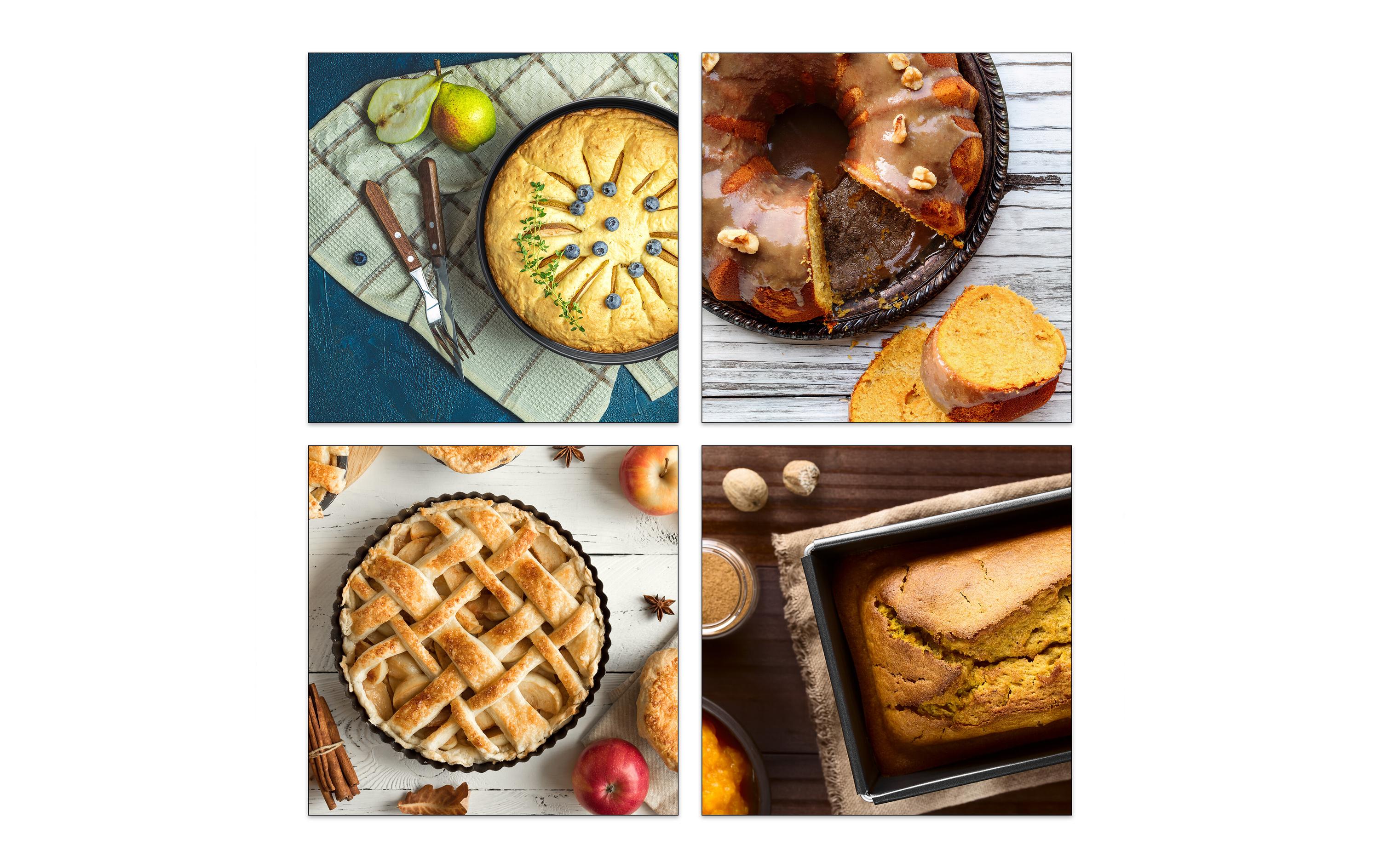 relaxdays Backformen-Set 5-teilig