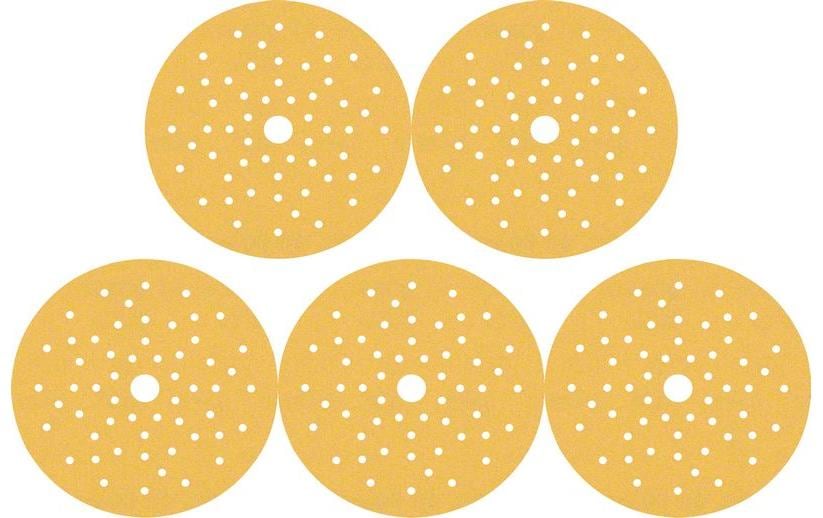 Bosch Professional Schleifpapier EXPERT C470 Mehrloch, 125 mm, G 80, 5-tlg.