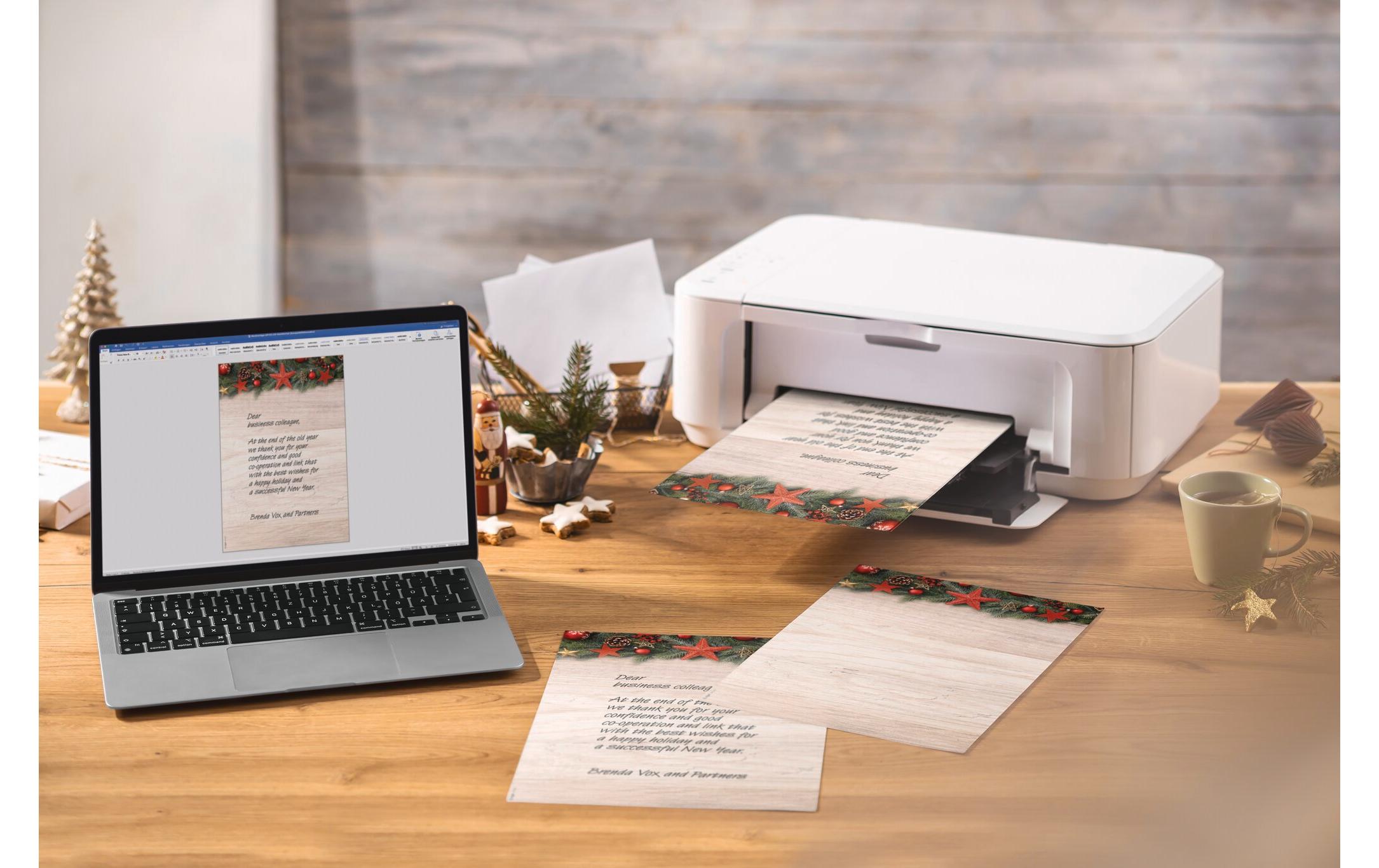 Sigel Motivpapier Chalet Style, A4, 90 g/m², 100 Blatt