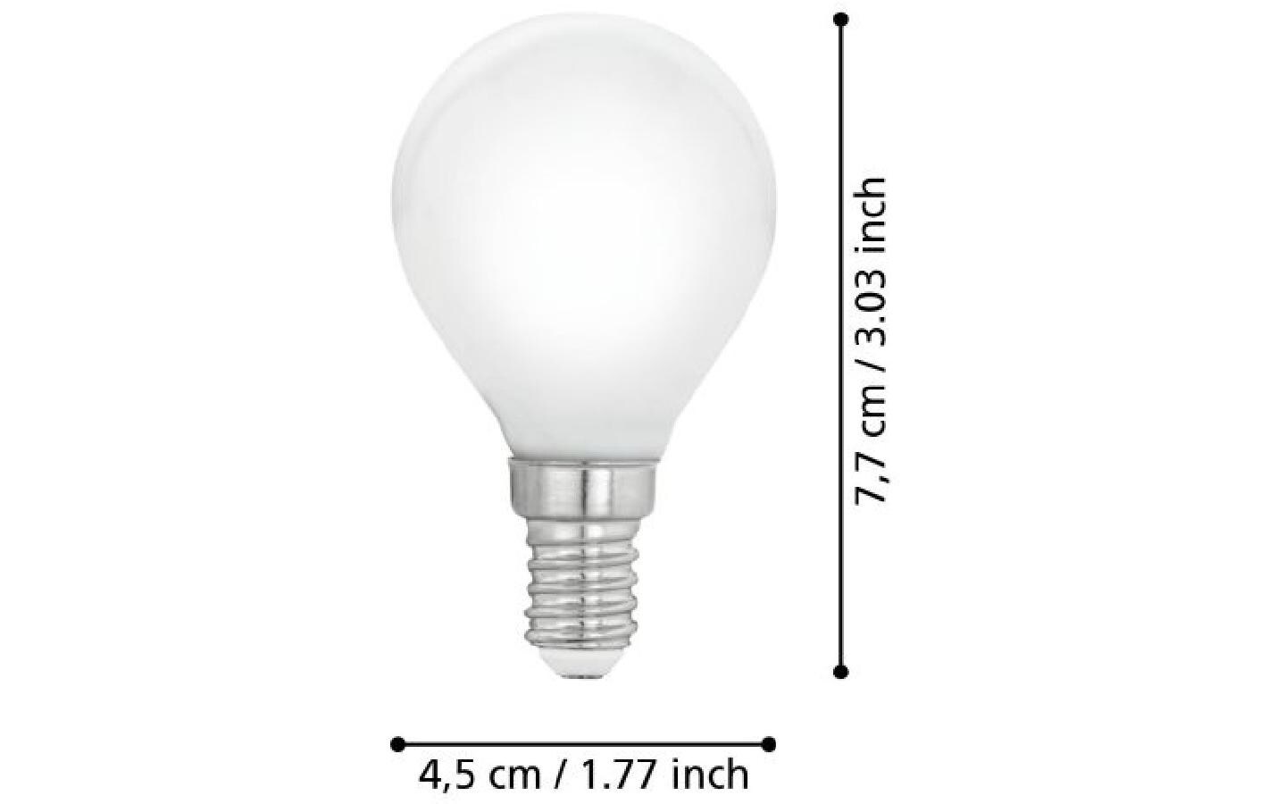 EGLO Leuchten Lampe 4 W E14 Warmweiss EGLO Leuchten Lampe 4 W E14 Warmweiss