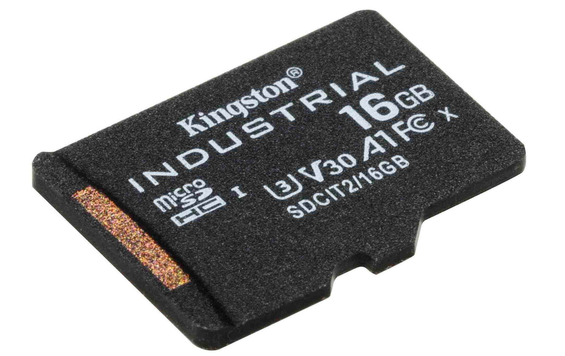 Kingston microSDHC-Karte Industrial UHS-I 16 GB