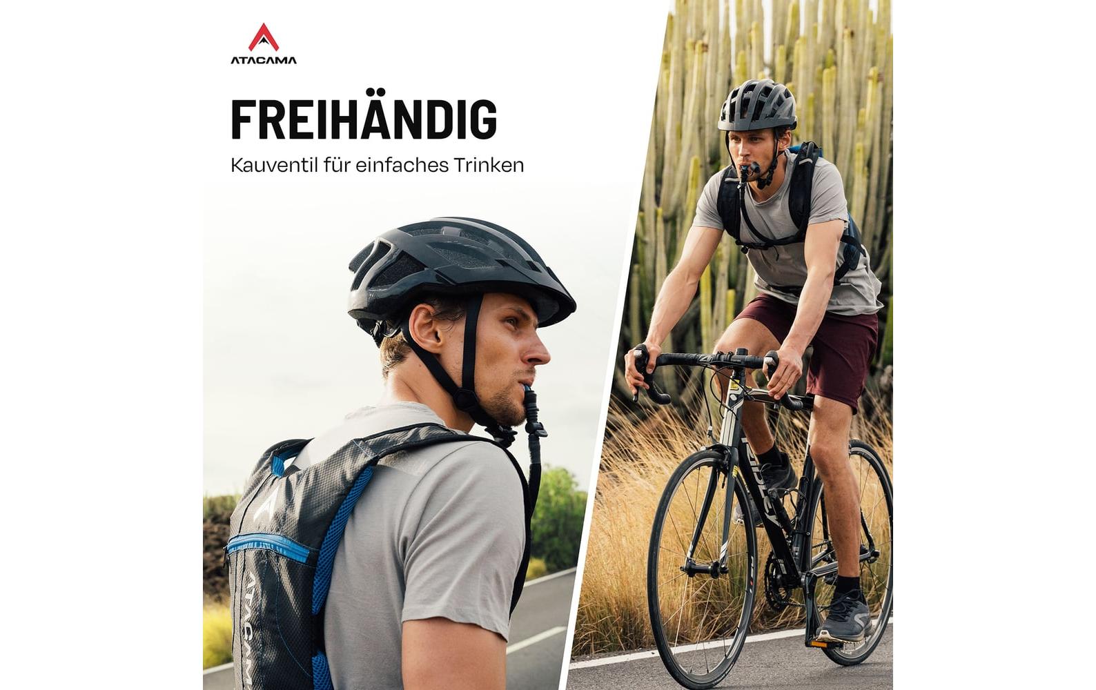 Atacama Rucksack mit Blase, Blau